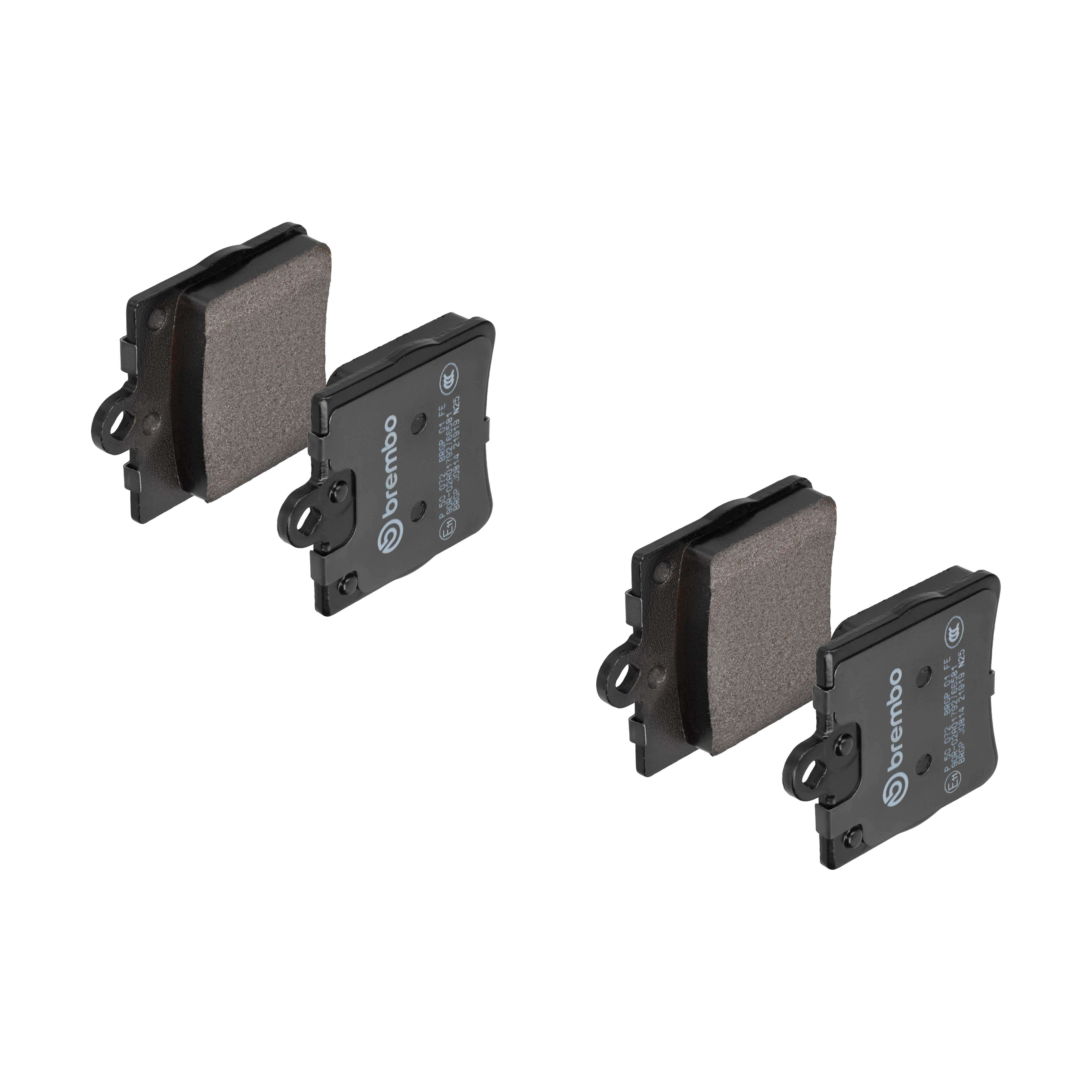 Für BREMBO P 50 072 Brake Pad Set, Disc Brake - Bild 9
