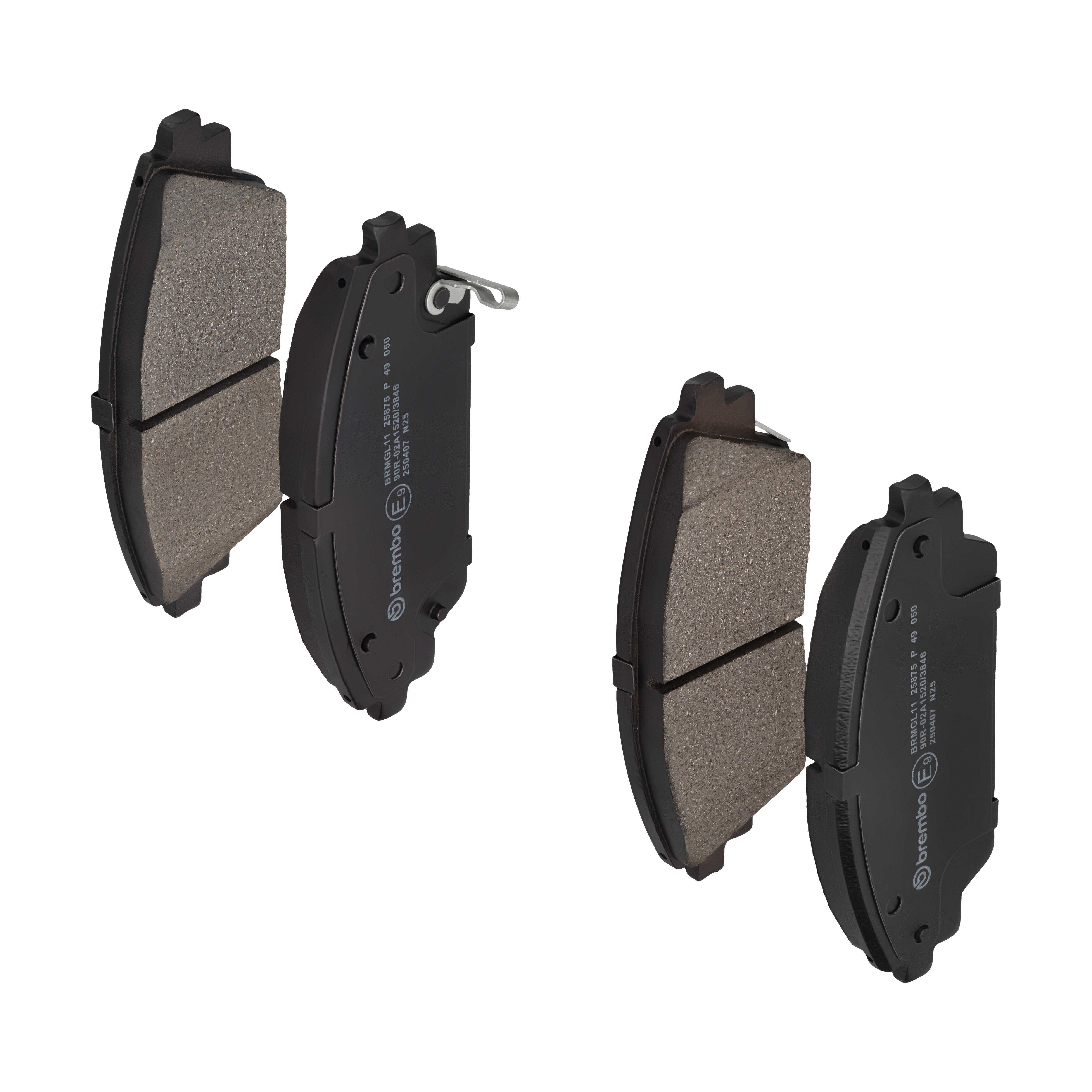Für BREMBO P 49 050 HAM PADS. FRONT FRONT Akebono MAZDA/MAZDA (CHANGAN) - Bild 11