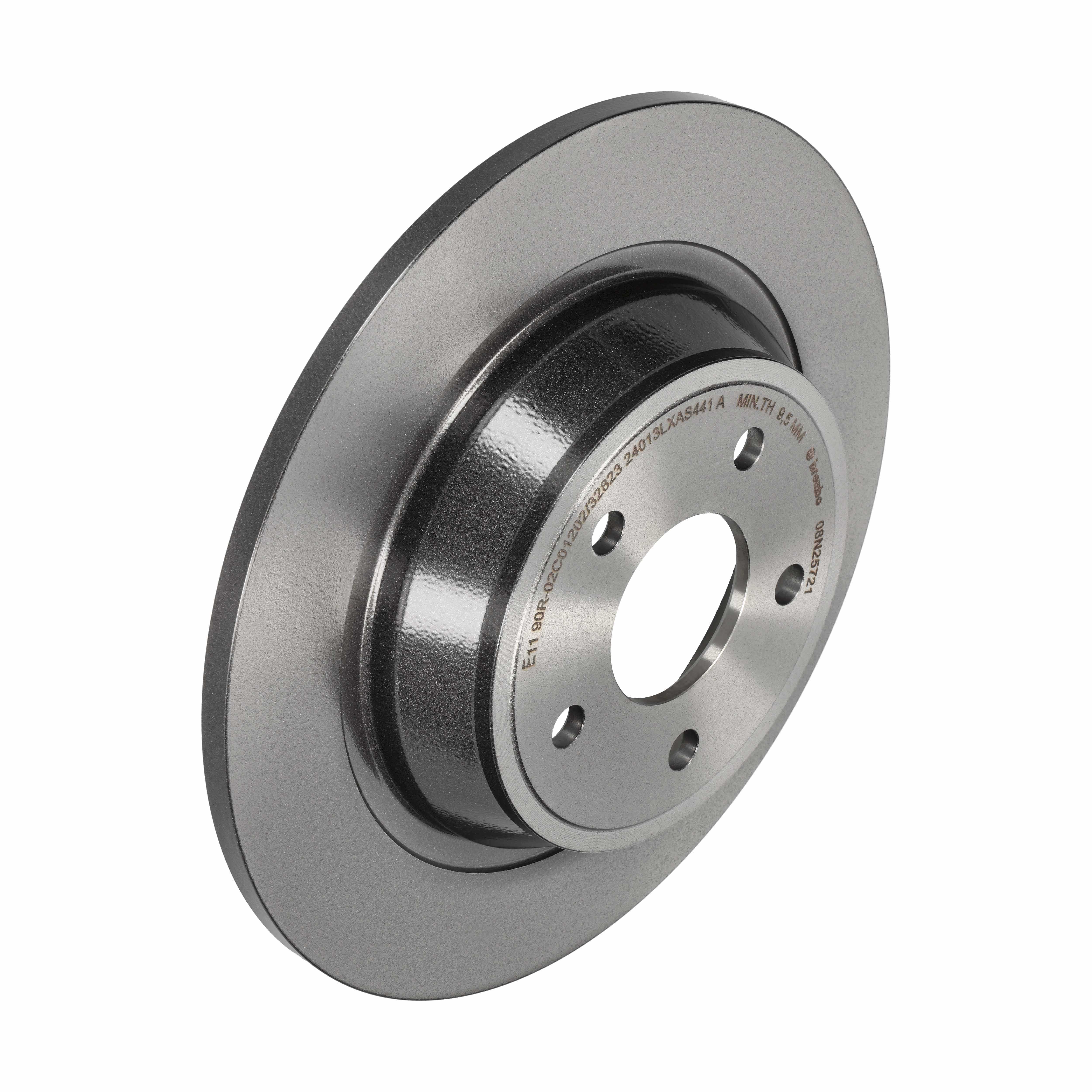 Brembo Bremsscheibe 08.N257.21, Hinten, Voll, 1 Stück - Bild 8