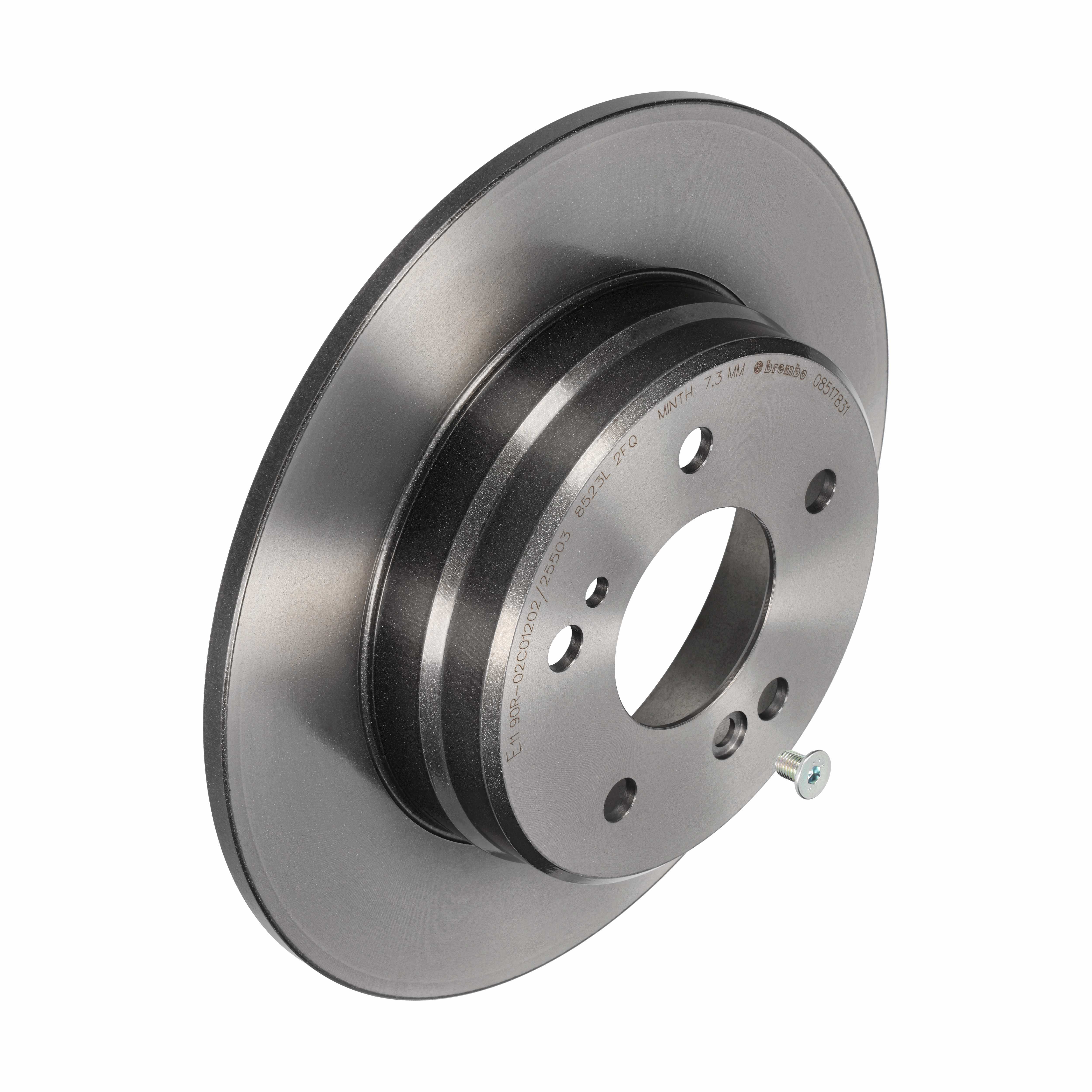 2x Bremsscheibe voll 08.5178.31 BREMBO für MERCEDES-BENZ CHRYSLER - Bild 9