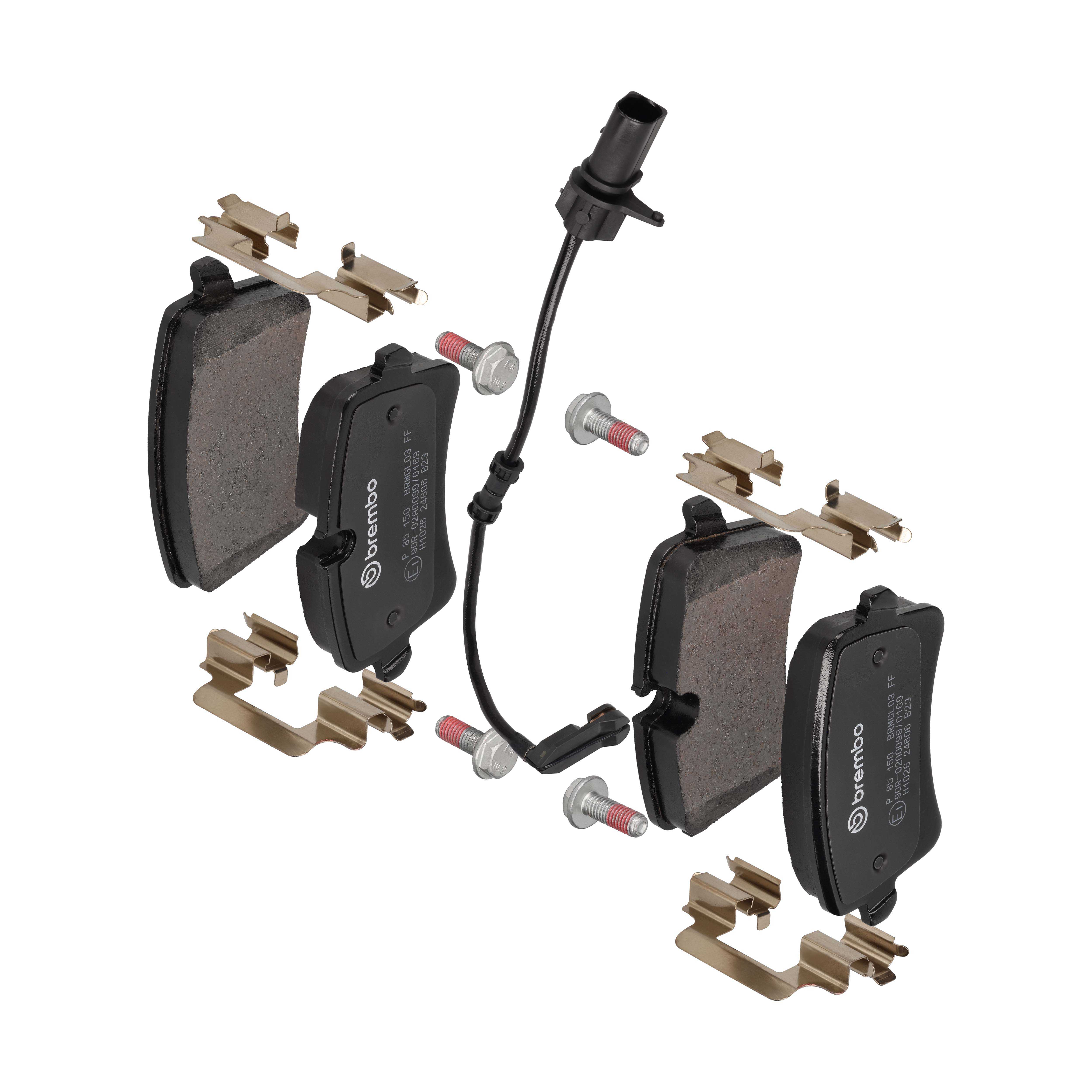 Für BREMBO KLOCKI SZCZEKI CYLINDERKI P 85 150 BRAKE PADS REAR AUDI - Bild 10