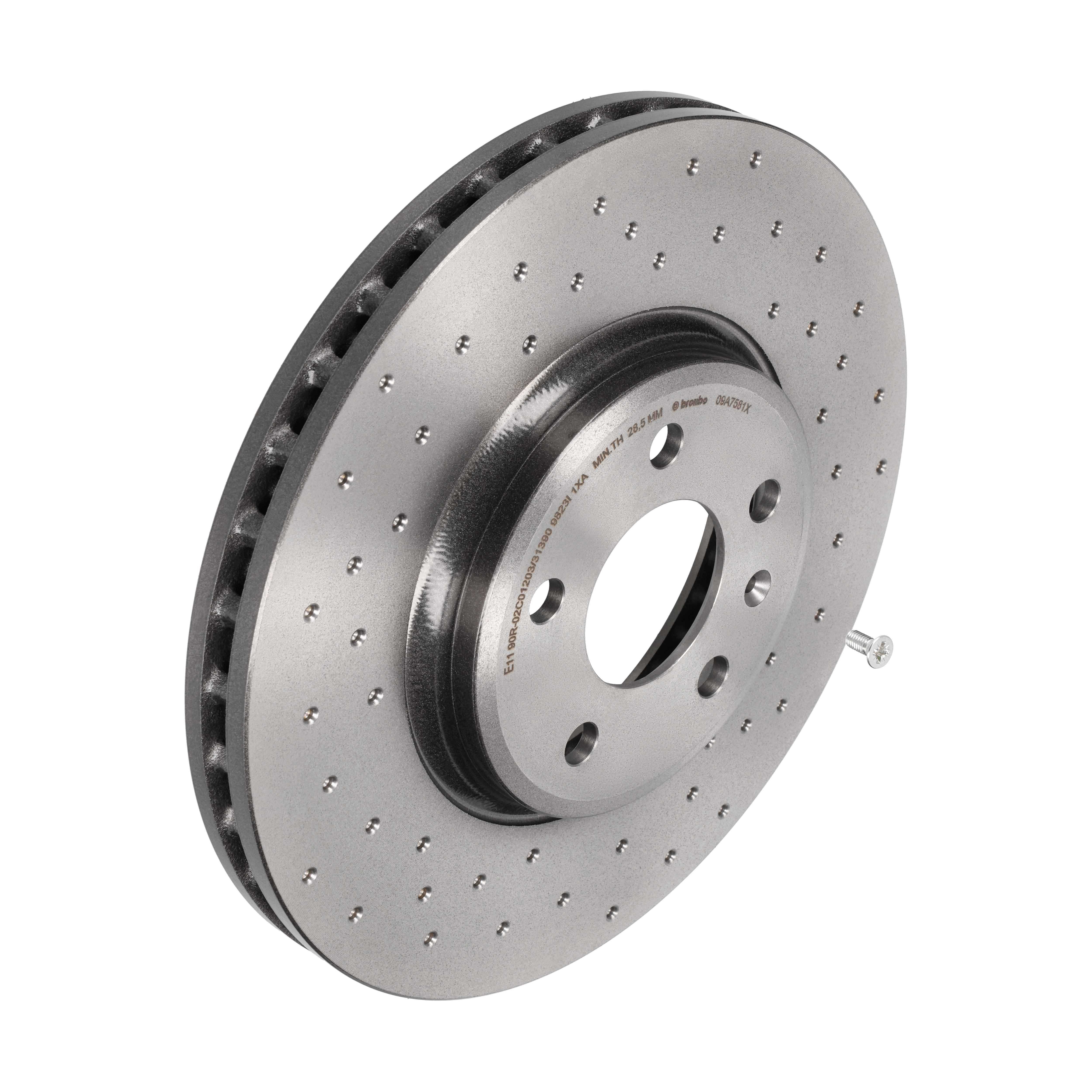 Brembo Bremsscheibe 1 Stück Größe 09 09.A758.1x - Bild 7