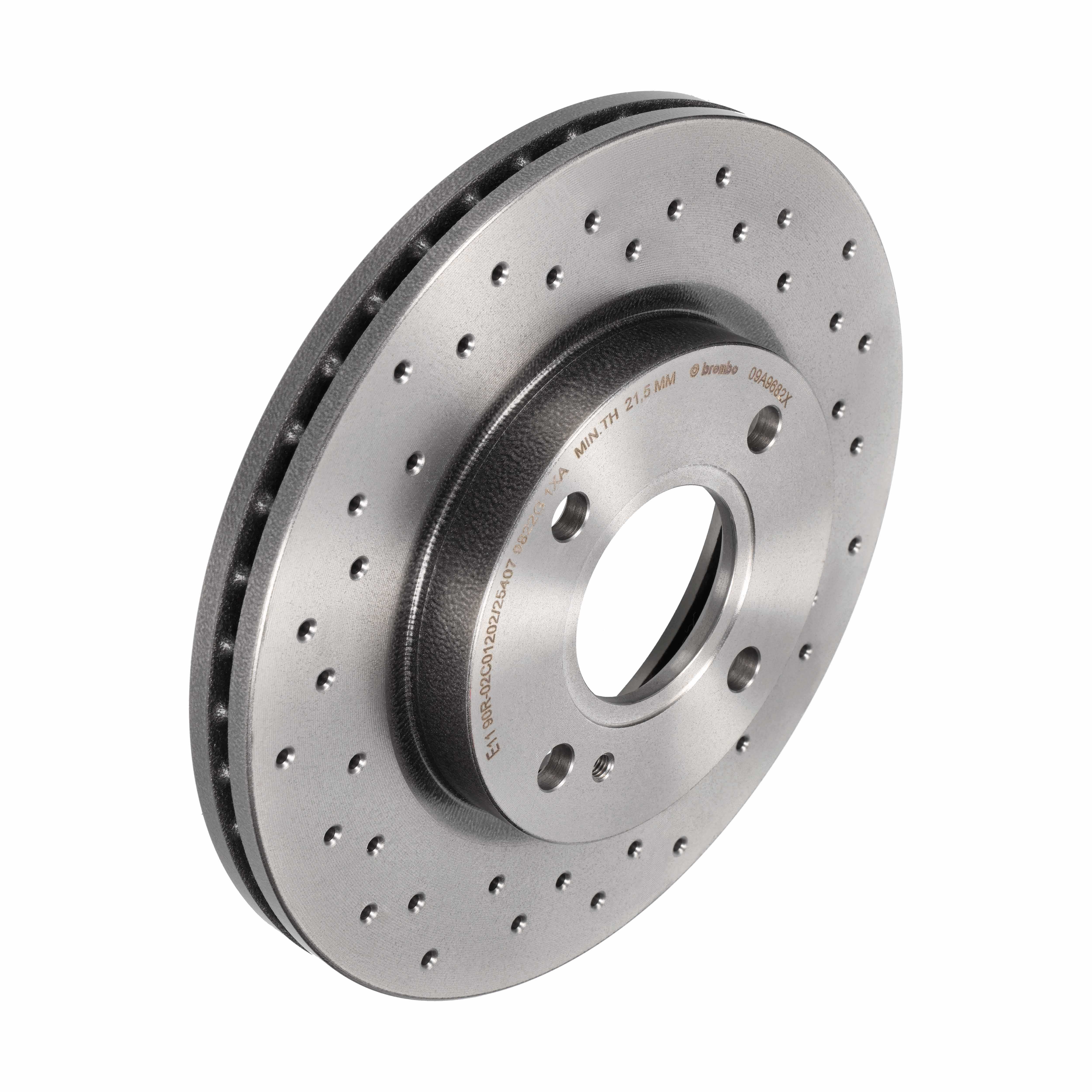 BREMBO 09.A968.2X Bremsscheiben | Kompatibel mit: FORD FIESTA VI, FIESTA VI Van, KA+ III - Bild 7