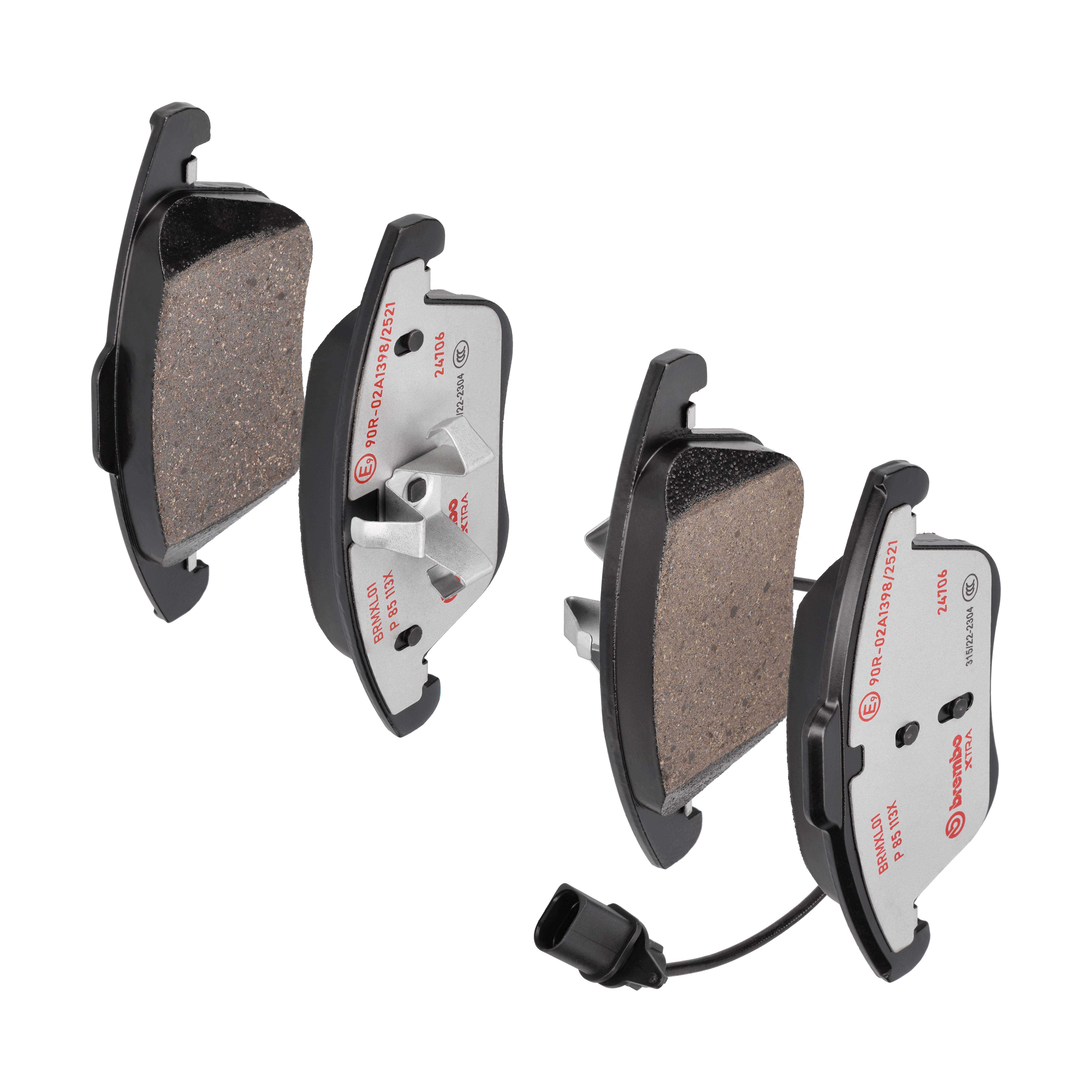 Brembo Bremsbelagsatz, Scheibenbremse Xtra Line P 85 113X Für Vw Audi (Faw) - Bild 8