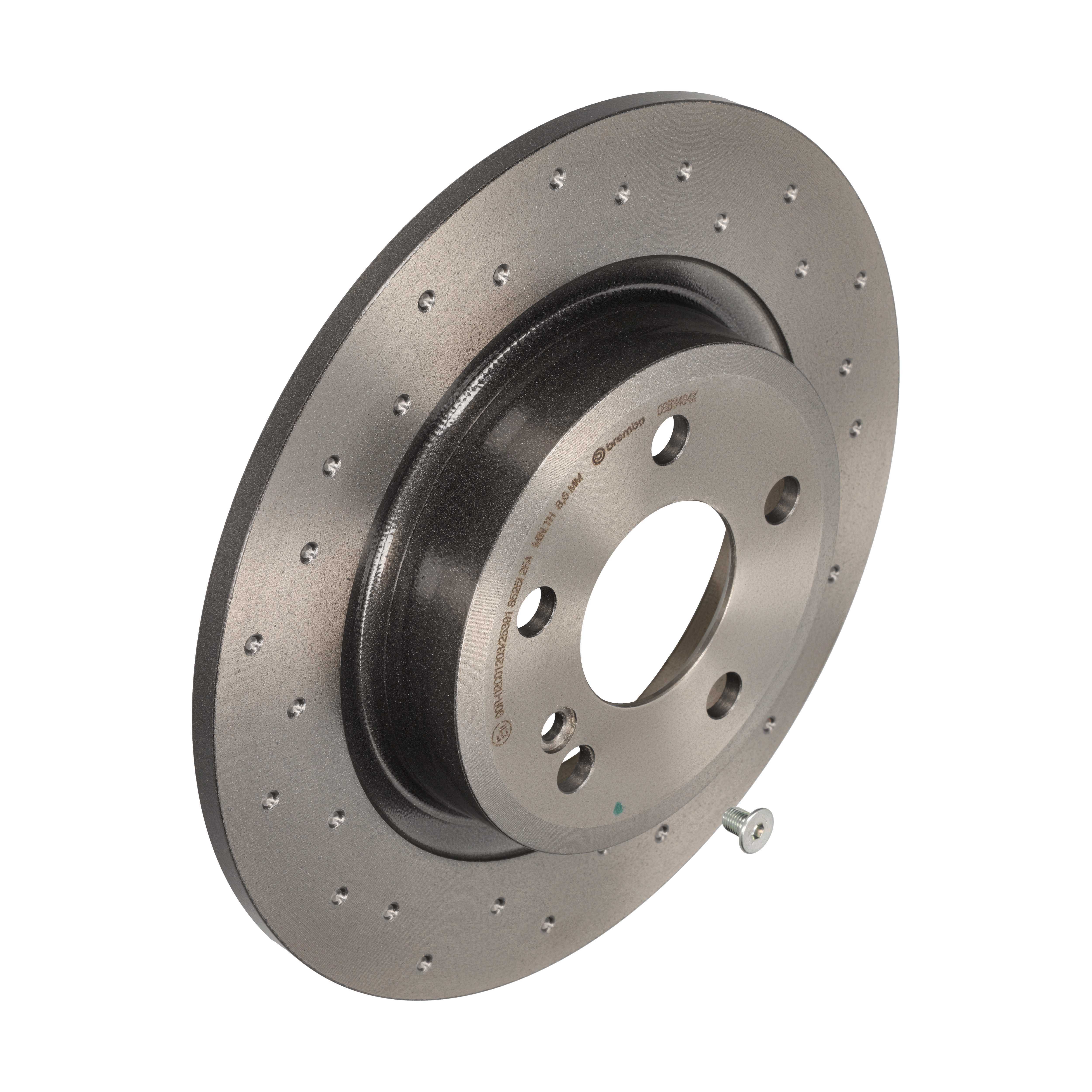 2x Bremsscheibe voll 08.B348.4X BREMBO für MERCEDES-BENZ B-CLASS Sports Tourer - Bild 8
