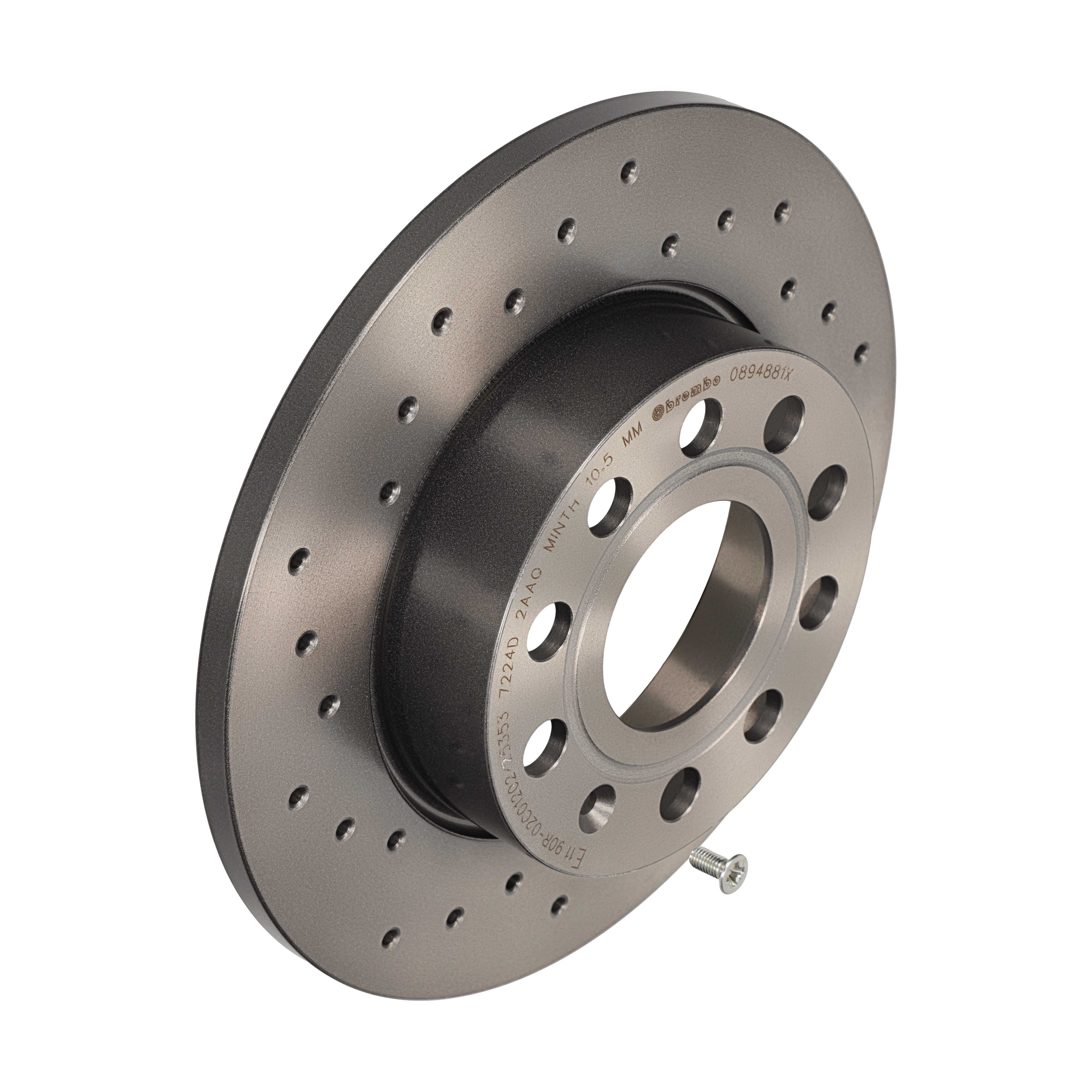 Bremsscheibe voll 08.9488.1X BREMBO für VW SKODA AUDI SEAT - Bild 10