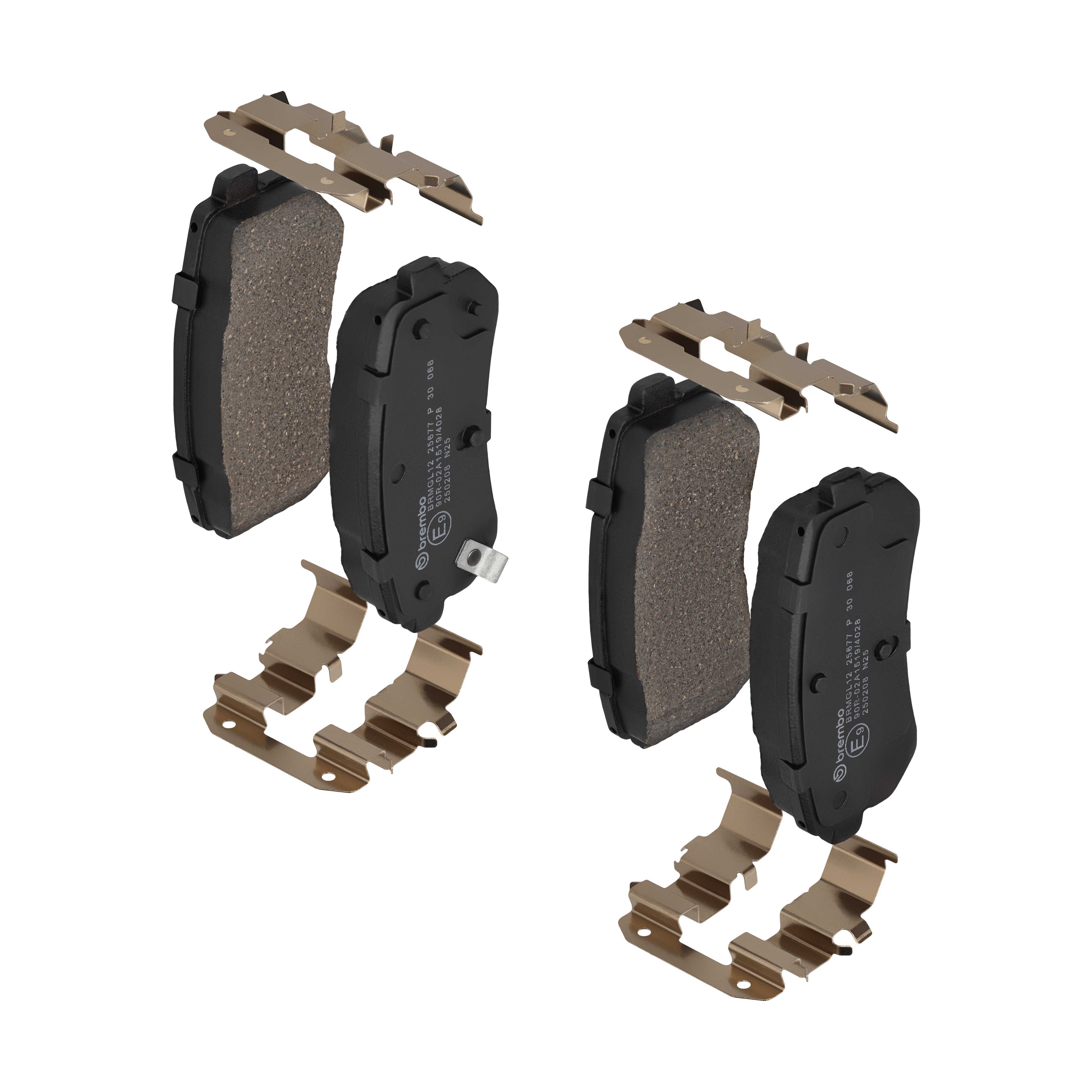 Für BREMBO P 30 068 HAM PADS. REAR WITH ACOUSTIC SENSORREAR MANDO HYUNDAI GR.16 - Bild 10