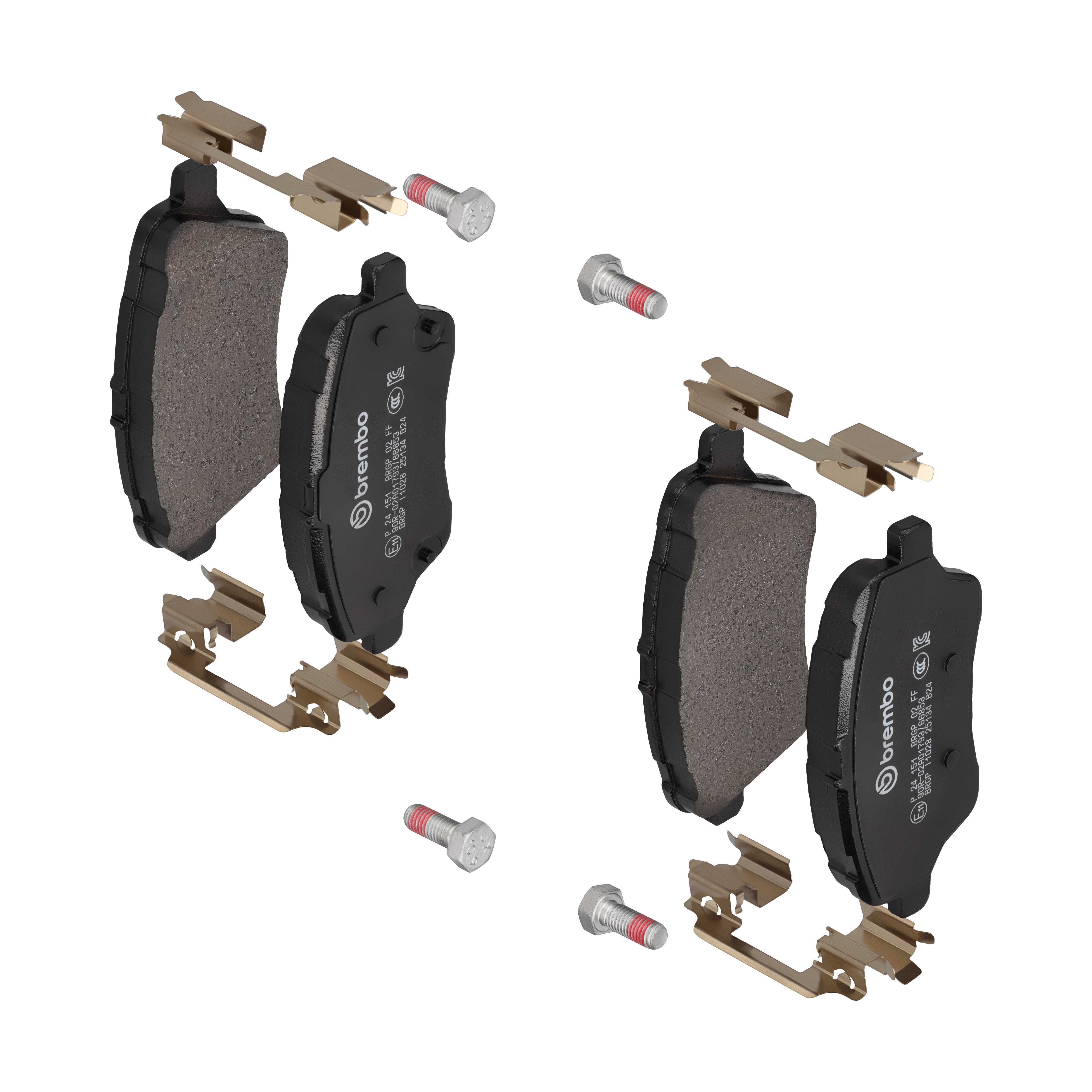 Brembo Bremsbelagsatz, Scheibenbremse [Hersteller-Nr. P24151] für Ford - Bild 8