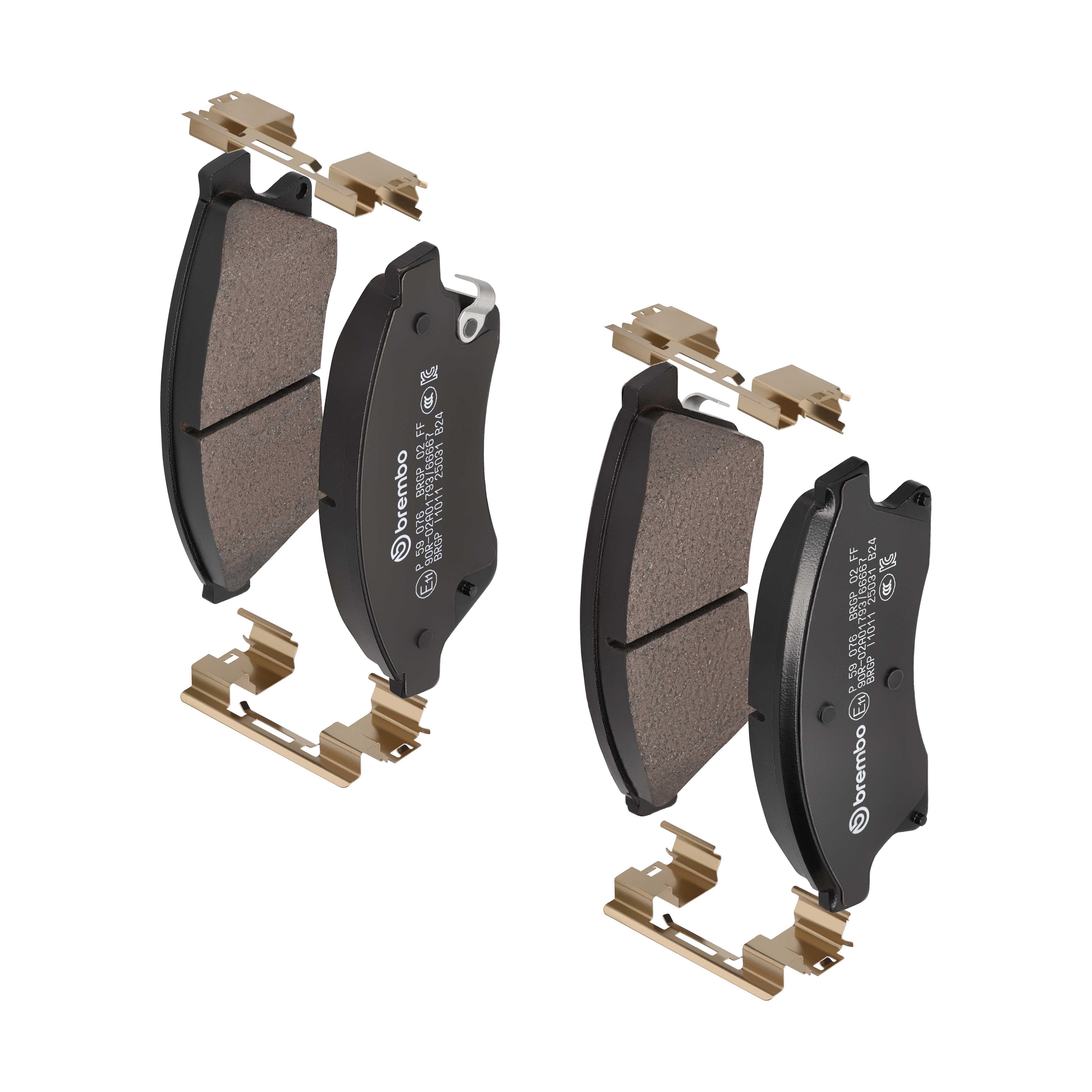 Für BREMBO P 59 076 HAM PADS. FRONT OPEL ASTRA J 09- - Bild 7