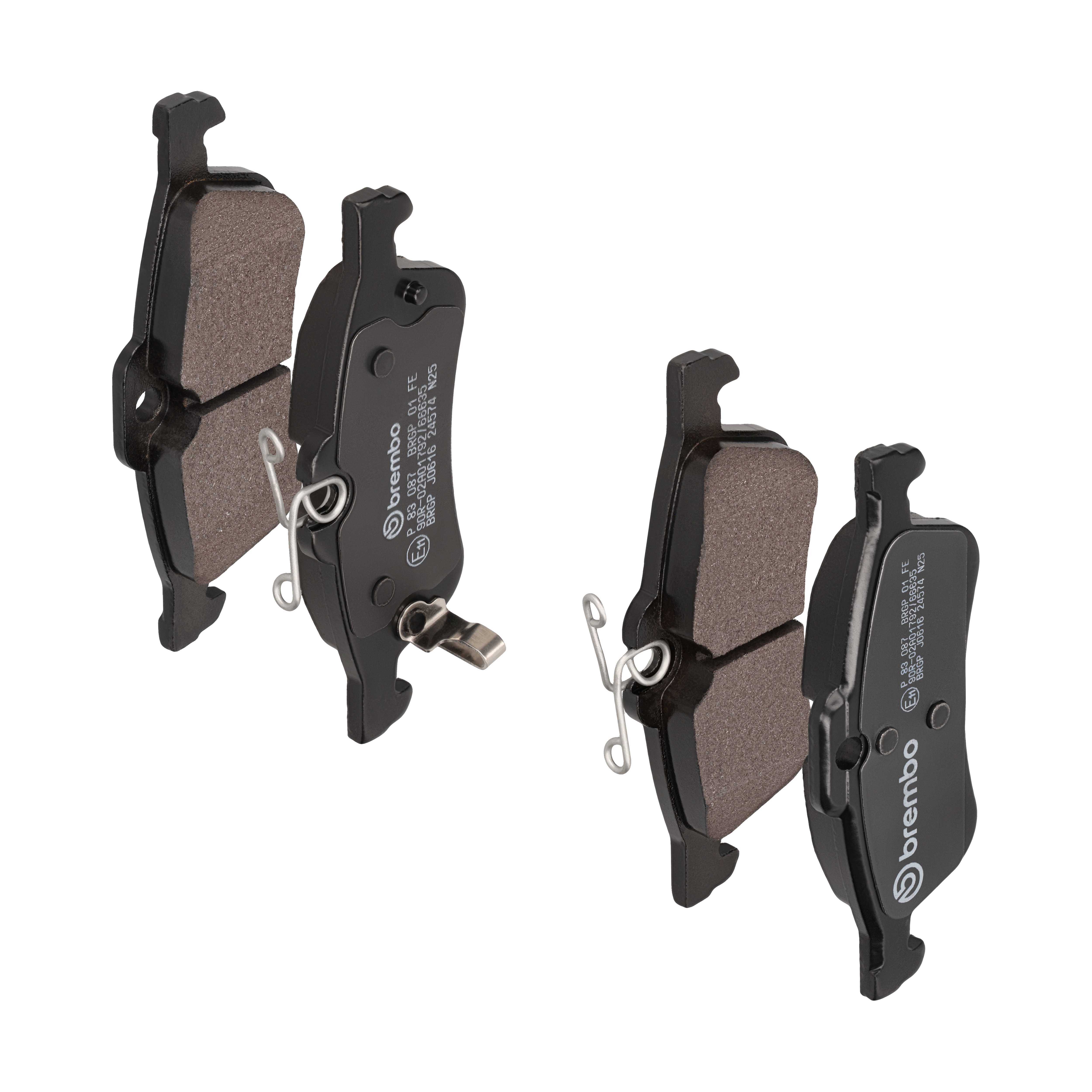 BREMBO P 83 087 Bremsbeläge Hinten für Yaris Charade - Bild 9