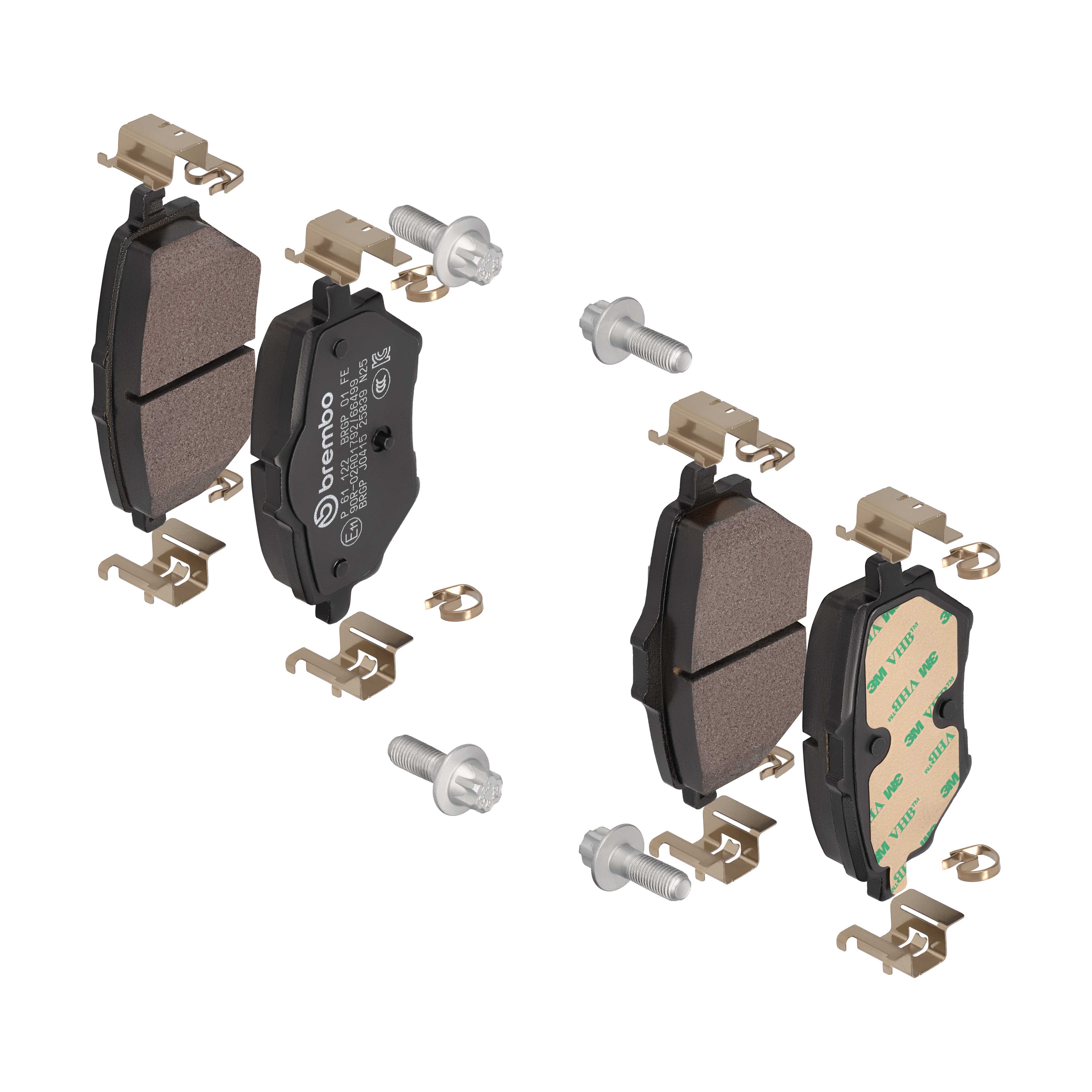 Bremsbelagsatz, Scheibenbremse P 61 122 BREMBO für CITROËN PEUGEOT OPEL VAUXHALL - Bild 8