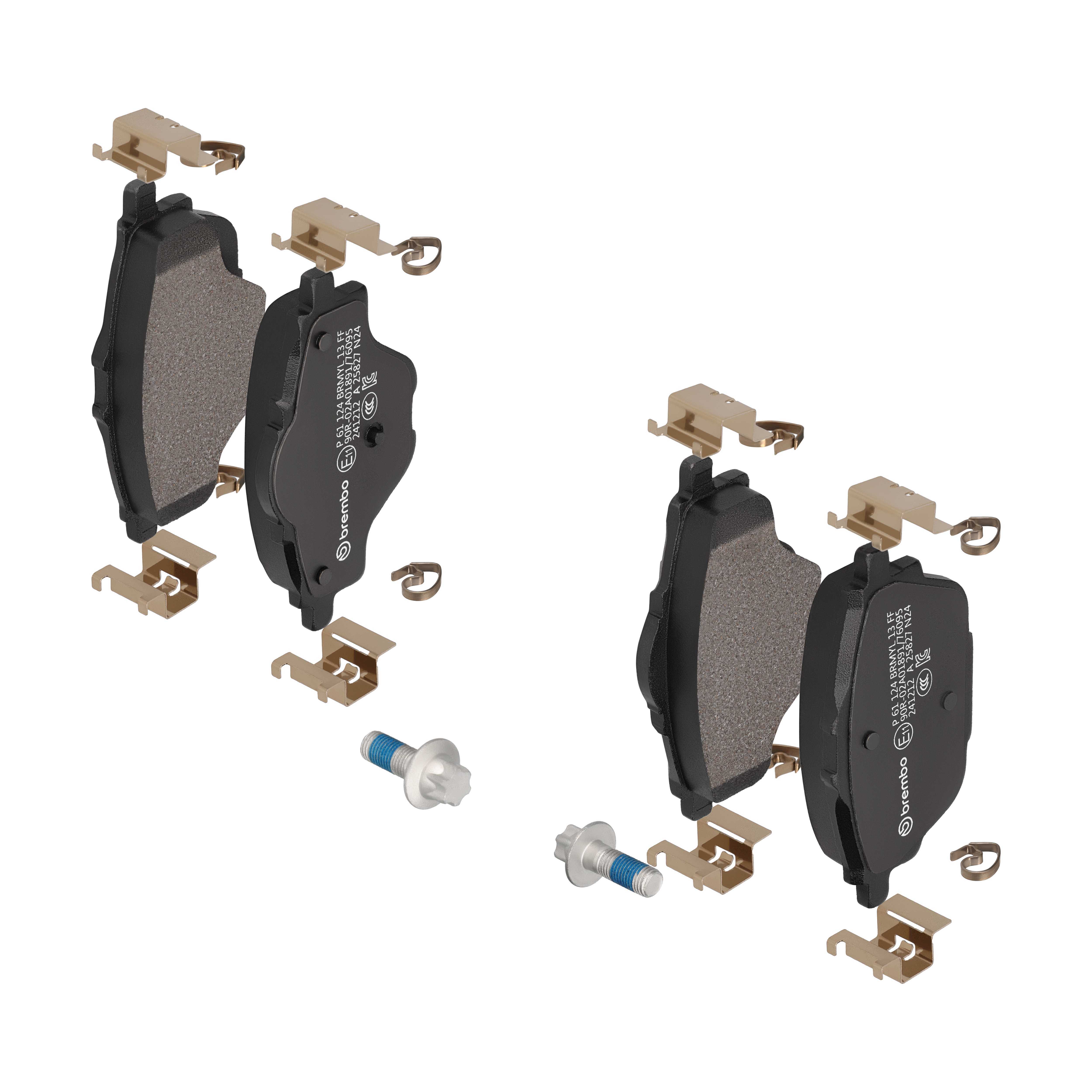 Brembo Bremsbelagsatz, Scheibenbremse P 61 124 Für Opel Geely Peugeot Ds (Df-Psa) - Bild 8