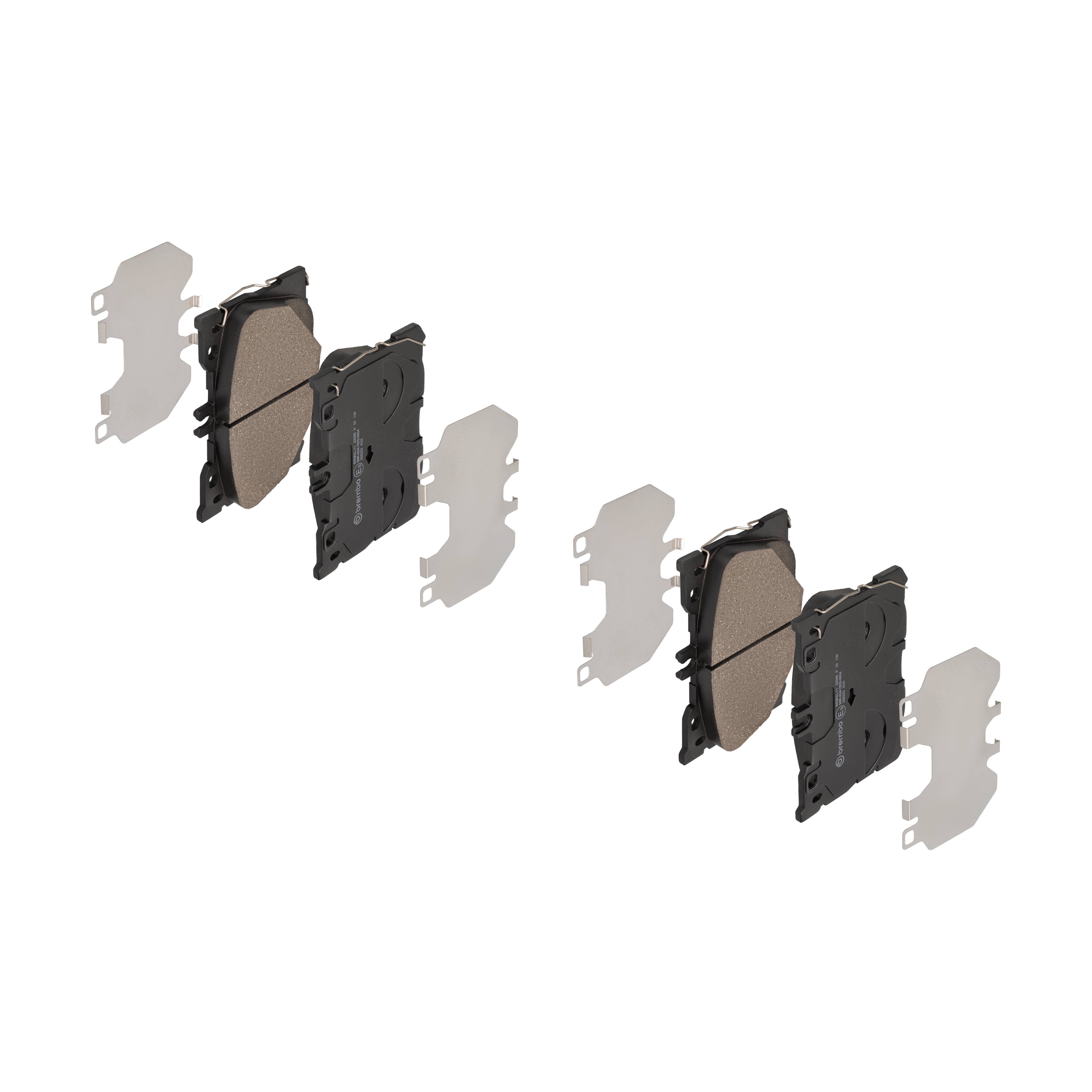 Für BREMBO P 50 139 Brake Pad Set, disc brake P 50 139 Brake pads set front (wi - Bild 9