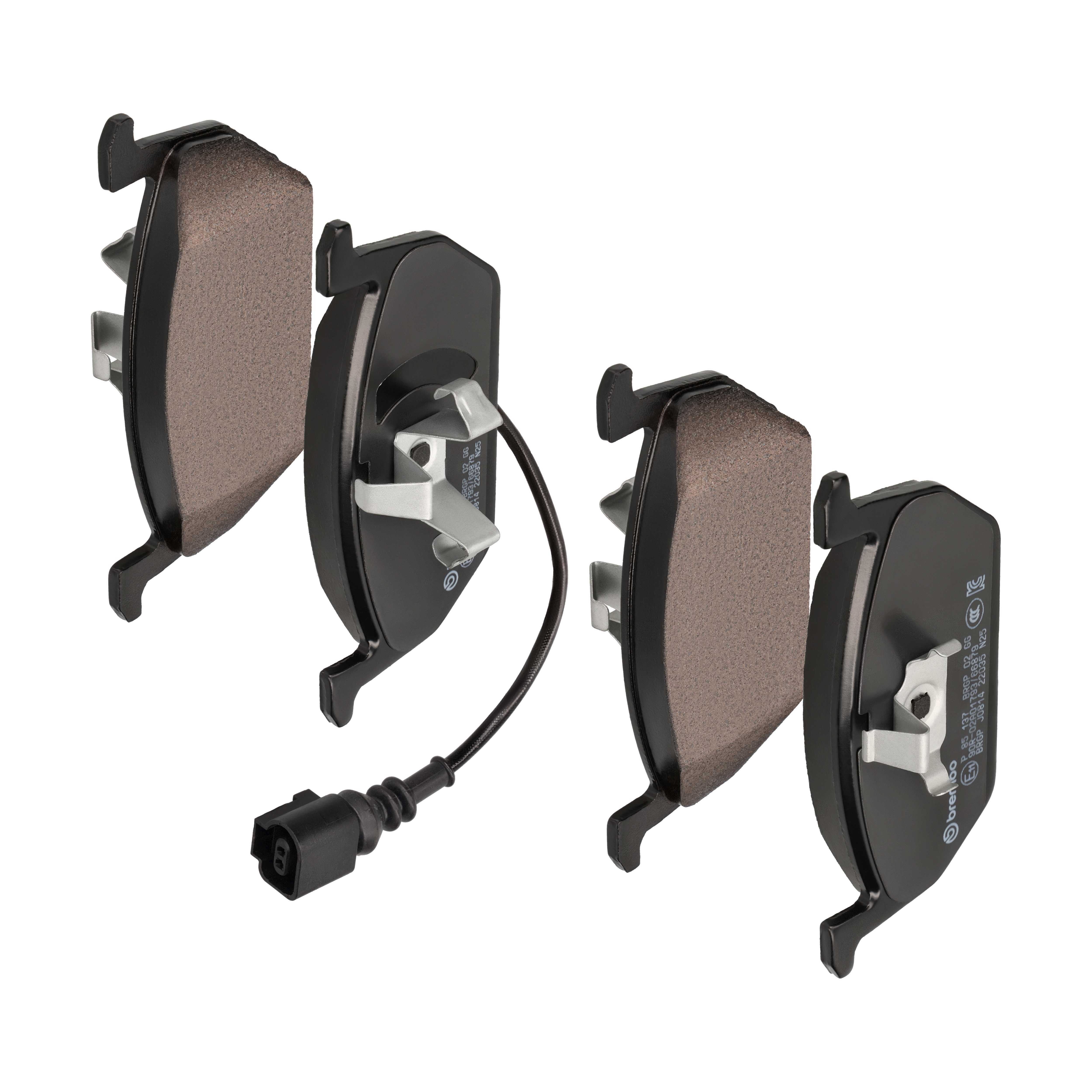 Für BREMBO P 85 137 Brake Pad Set, Disc Brake - Bild 10