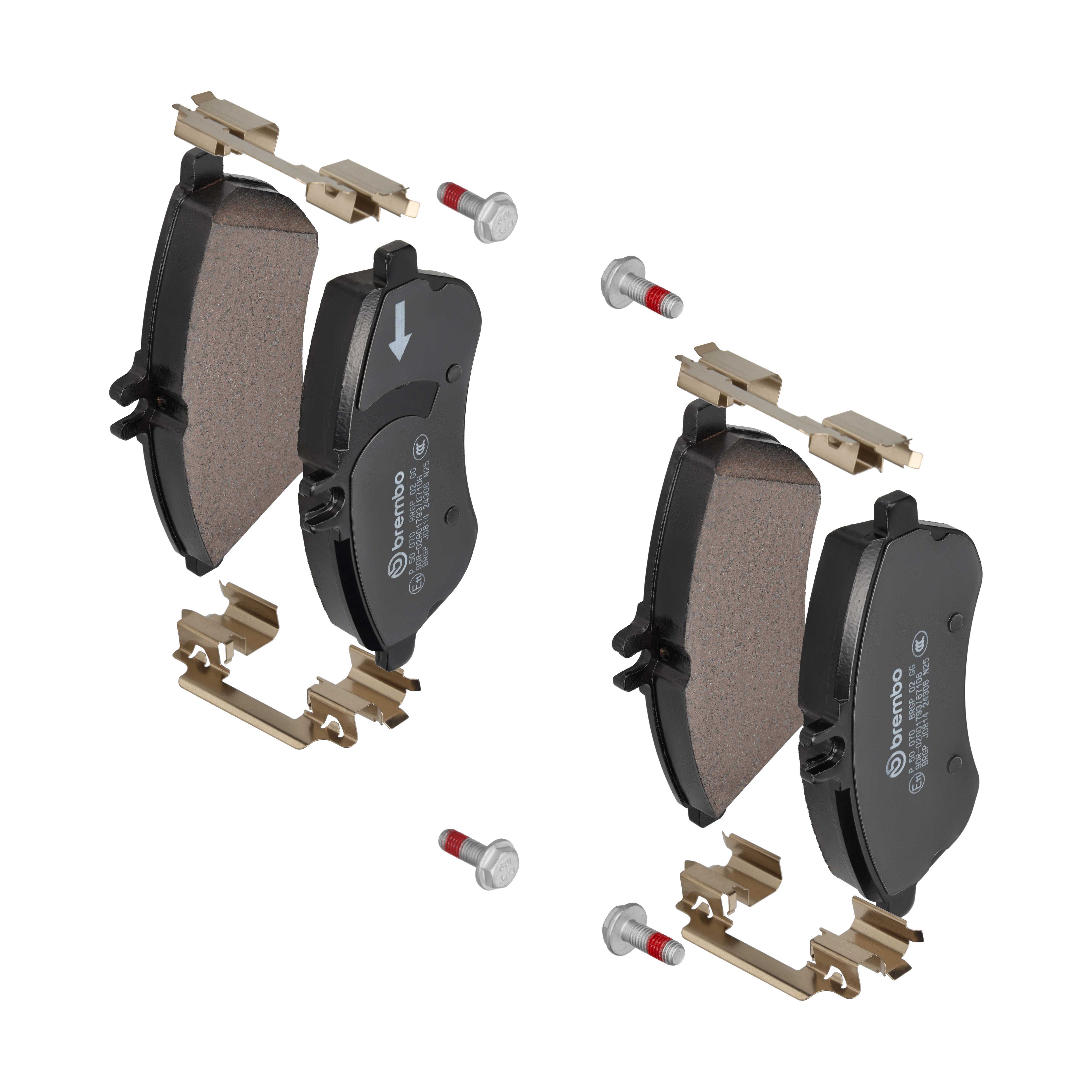 Brembo Bremsbelagsatz vorne [Hersteller-Nr. P50070] für Mercedes-Benz - Bild 8