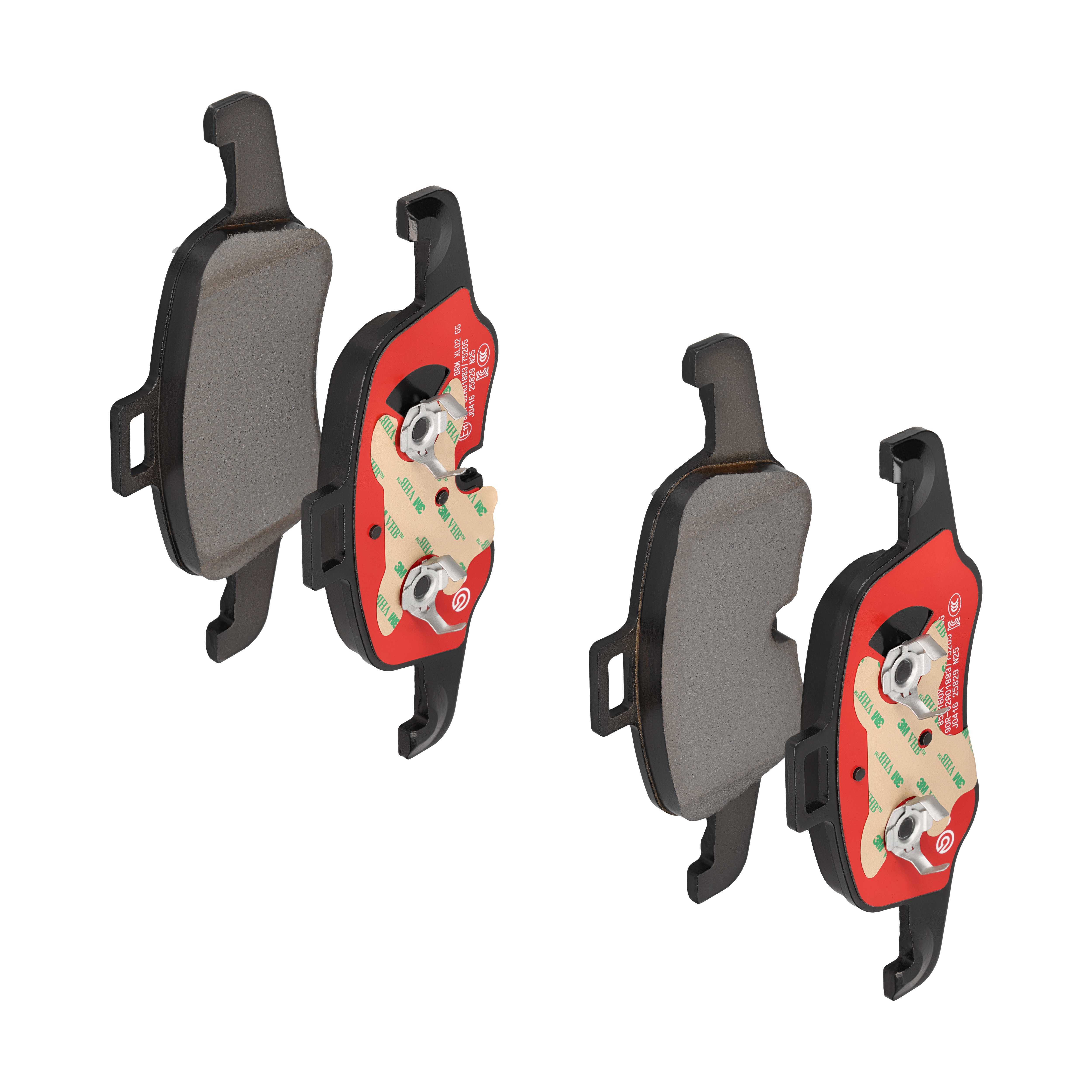 Für BREMBO P 85 160X Brake Pad Set, disc brake Xtra P 85 160X Front ​​​​Brembo - Bild 9
