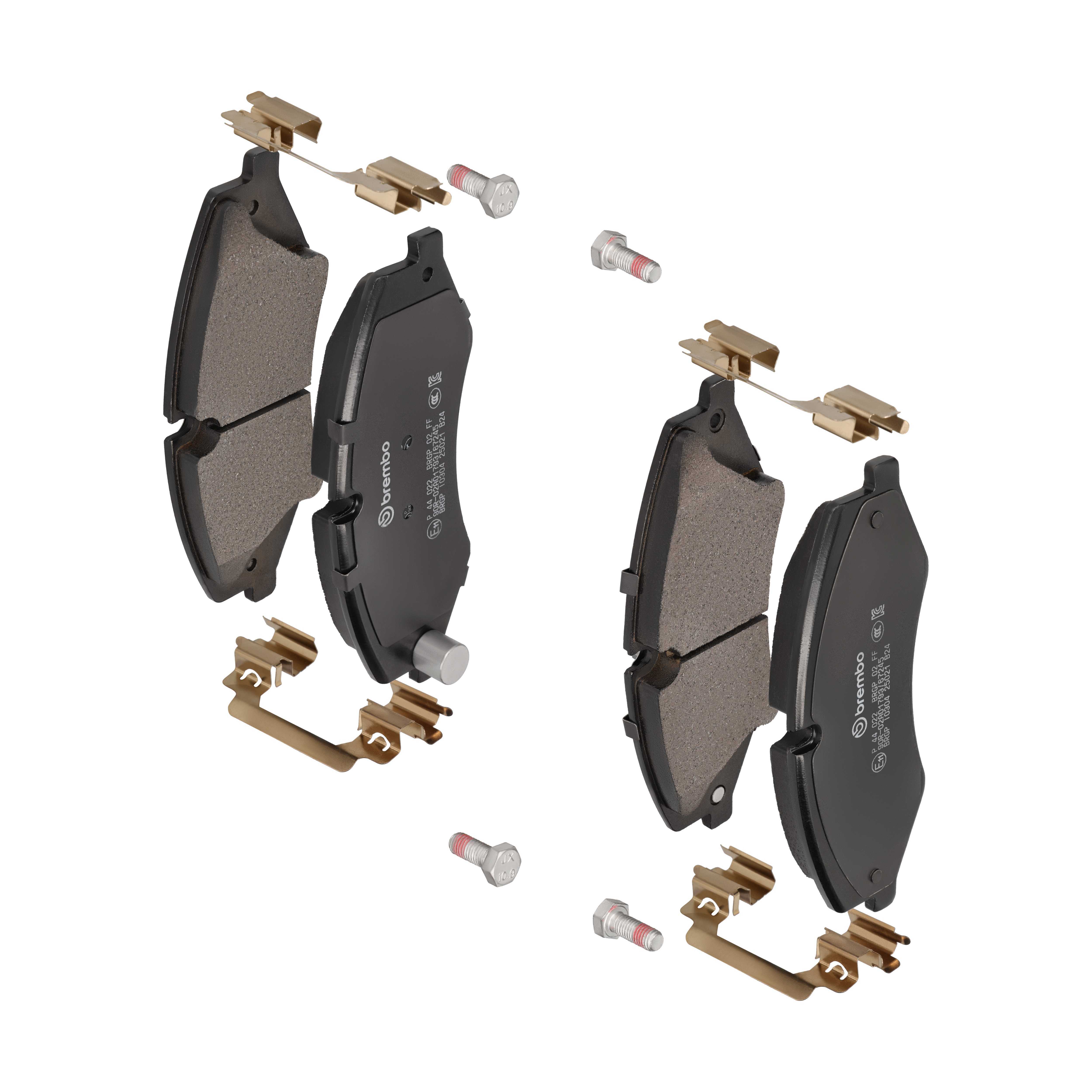 Brembo Bremsbelagsatz P 022, Vorne Größe 44 P 44 022 - Bild 8