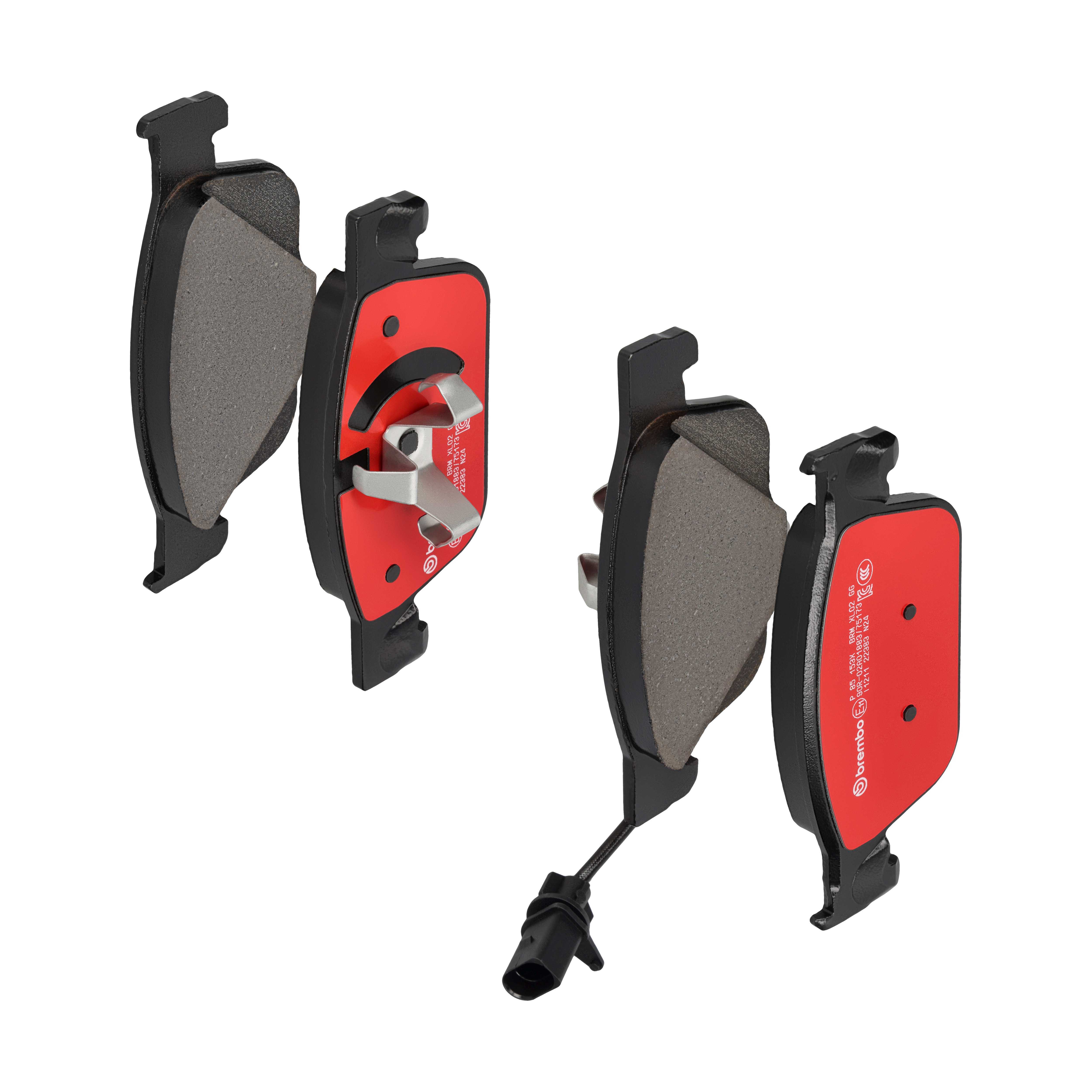 Für BREMBO P 85 153X Brake Pad Set, disc brake Xtra P 85 153X Front ​​​​Brembo - Bild 9