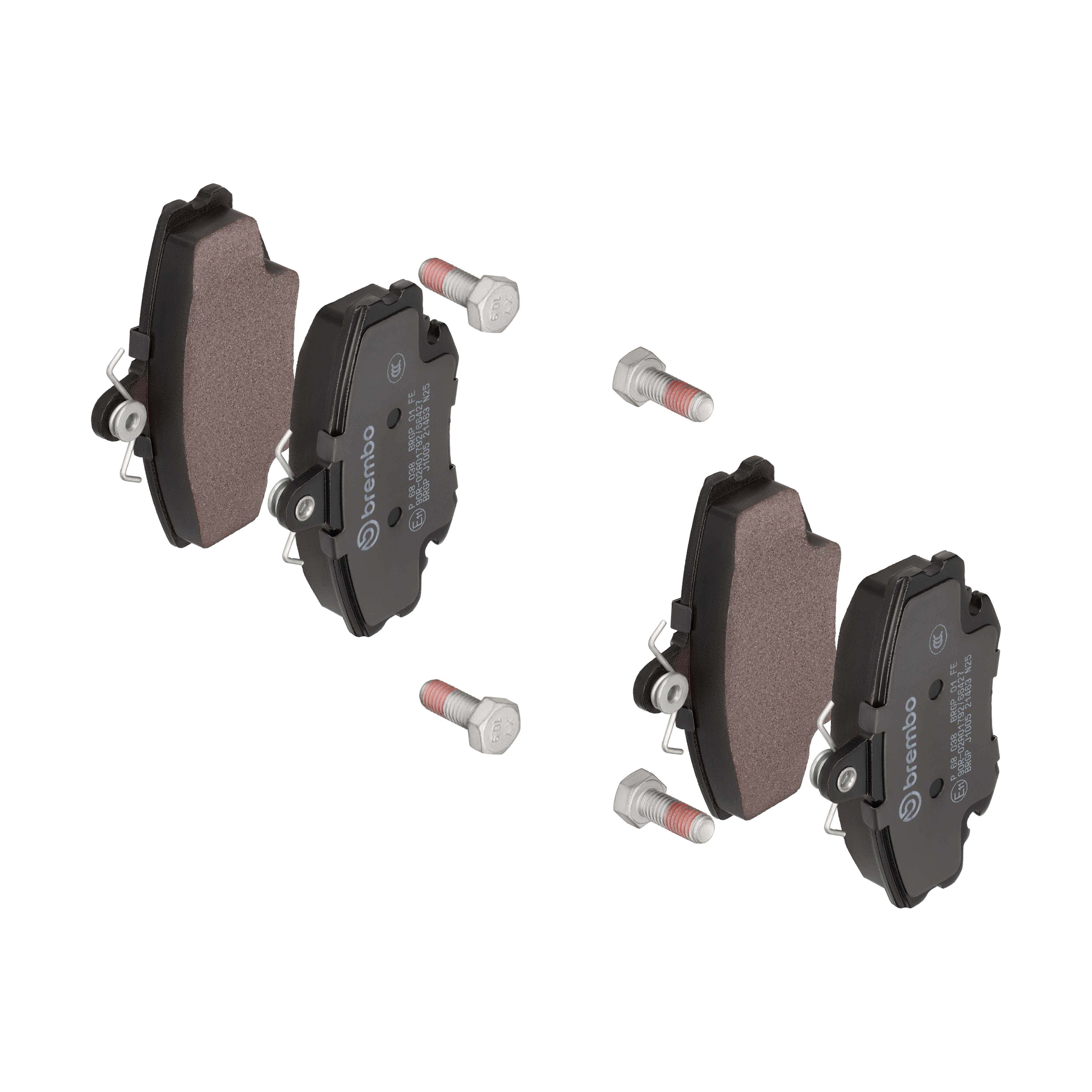 BREMBO P 68 038 Bremsbeläge Vorne für 19 Clio Megane Sandero Logan 21 Rapid 11 1 - Bild 9