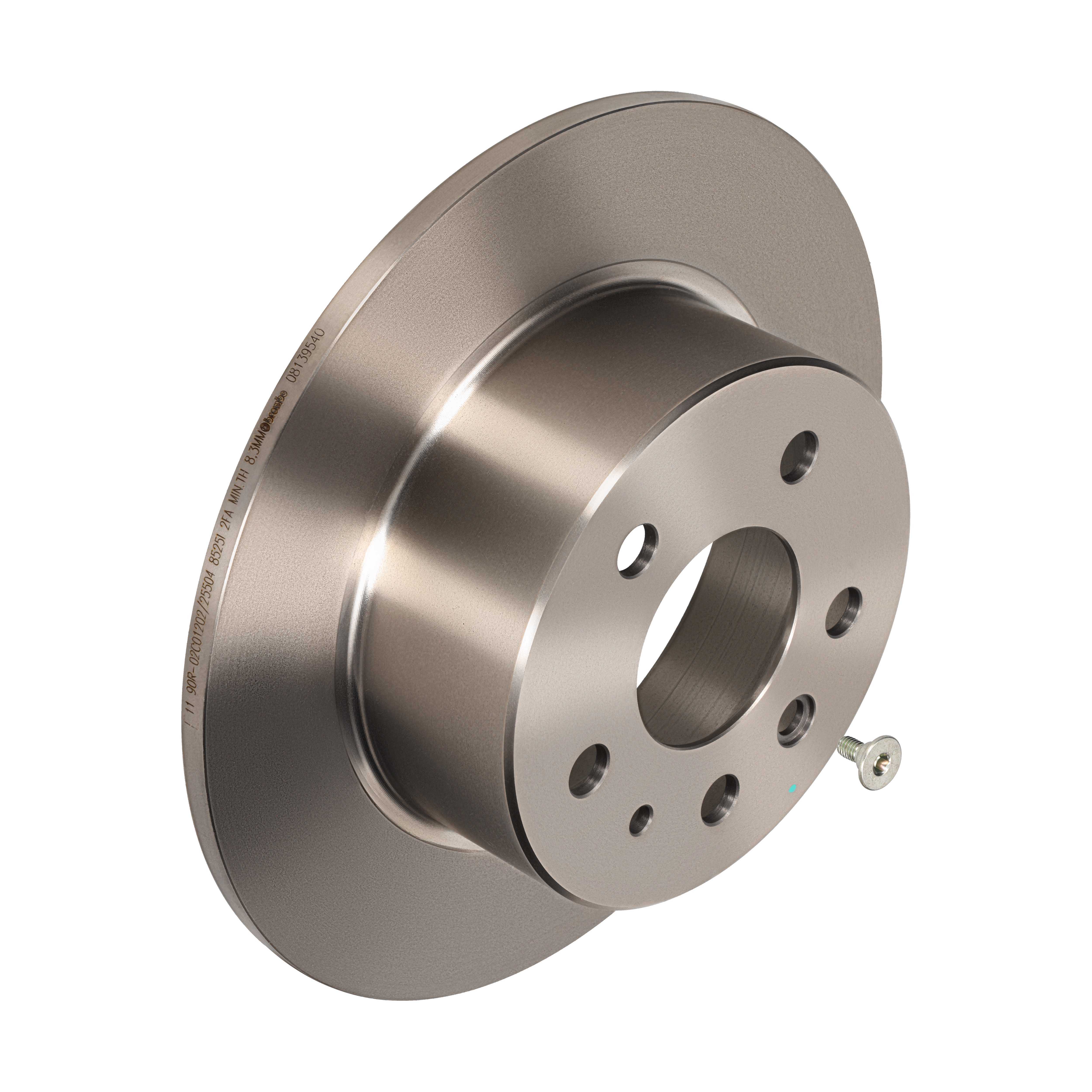 Brembo Bremsscheibe 08.1395.40, Hinten, Voll, 1 Stück - Bild 7