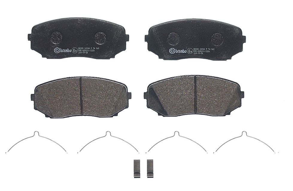 Für BREMBO KLOCKI SZCZEKI CYLINDERKI P 54 060 BRAKE PADS FRONT - Bild 7