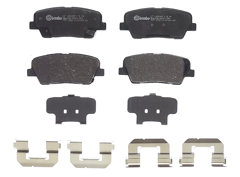 Brembo Bremsbelagsatz, Scheibenbremse P 30 104 Für Kia