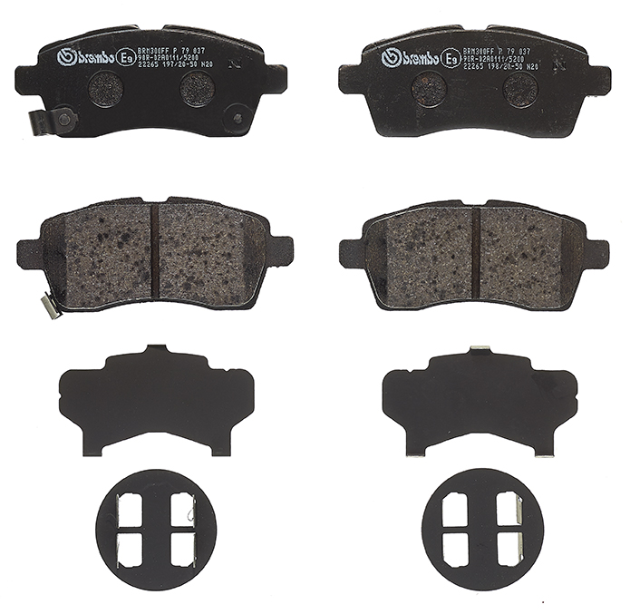 Brembo Bremsbelagsatz, Scheibenbremse P 79 037 Für Suzuki