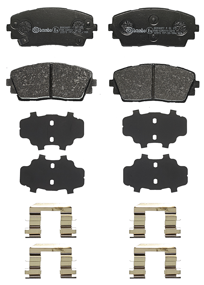 Brembo Bremsbelagsatz, Scheibenbremse P 30 115 Für Kia