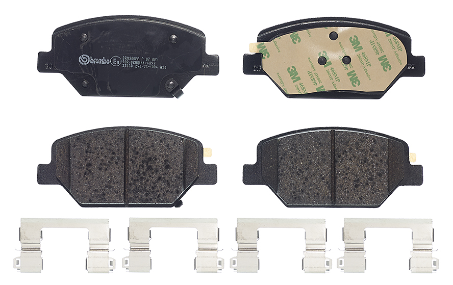 Für BREMBO P 07 007 Ham pads. INSIGNIA B - Bild 10