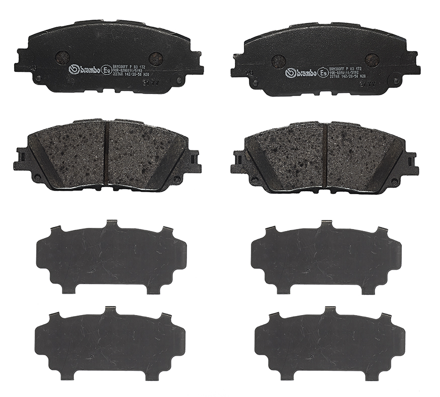 Brembo Bremsbelagsatz Größe 4 P 83 172 - Bild 9