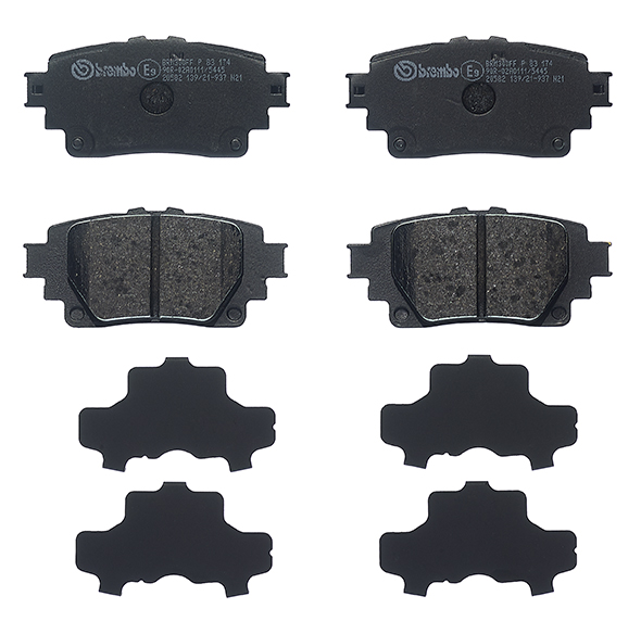 Brembo Bremsbelagsatz P 83 174 - Bild 8