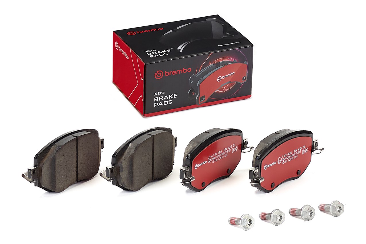 Brembo Bremsbelagsatz, Scheibenbremse P 68 068X Für Renault