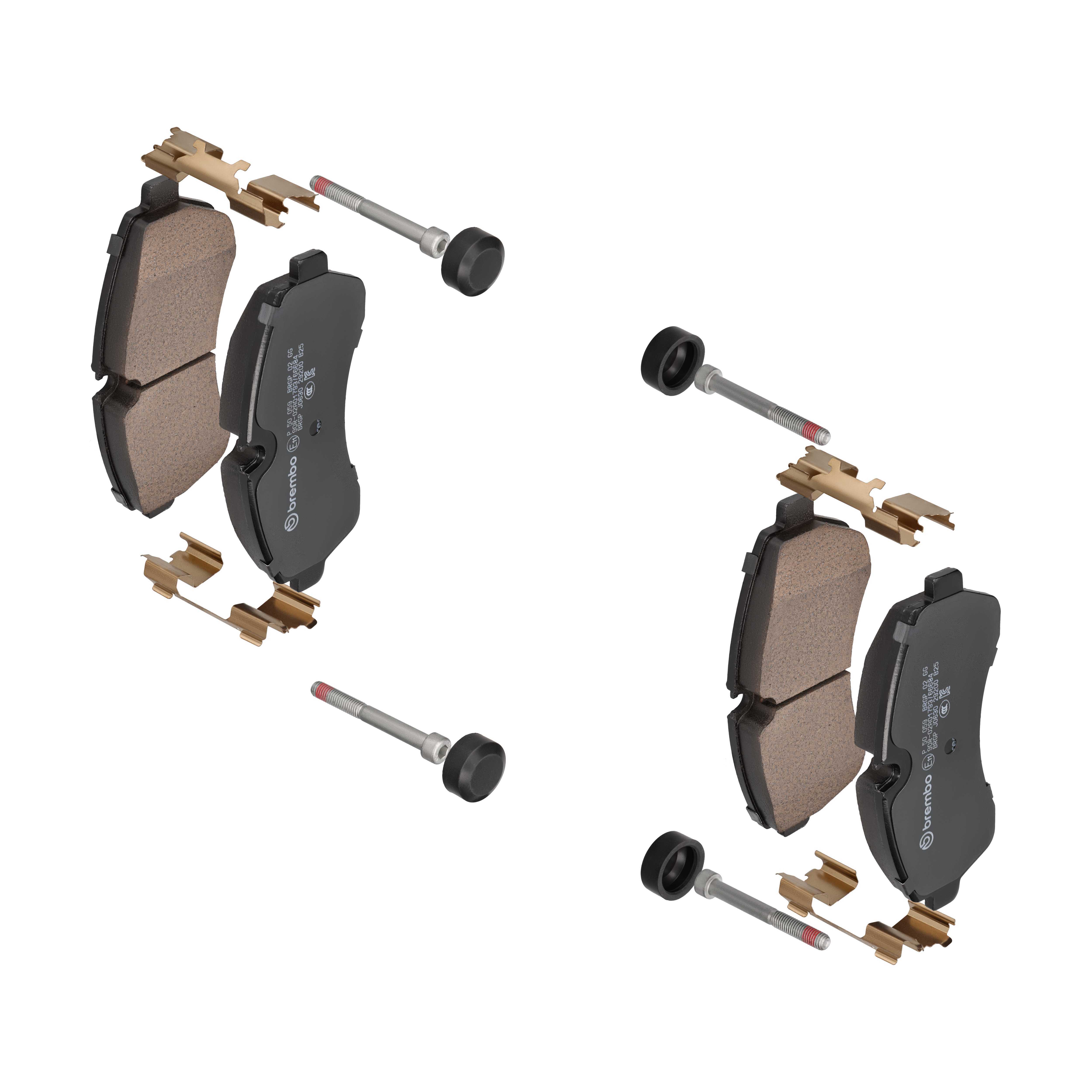 Für BREMBO P 50 059 HAM PADS. FRONT MERCEDES SPRINTER 5-T 06- - Bild 8