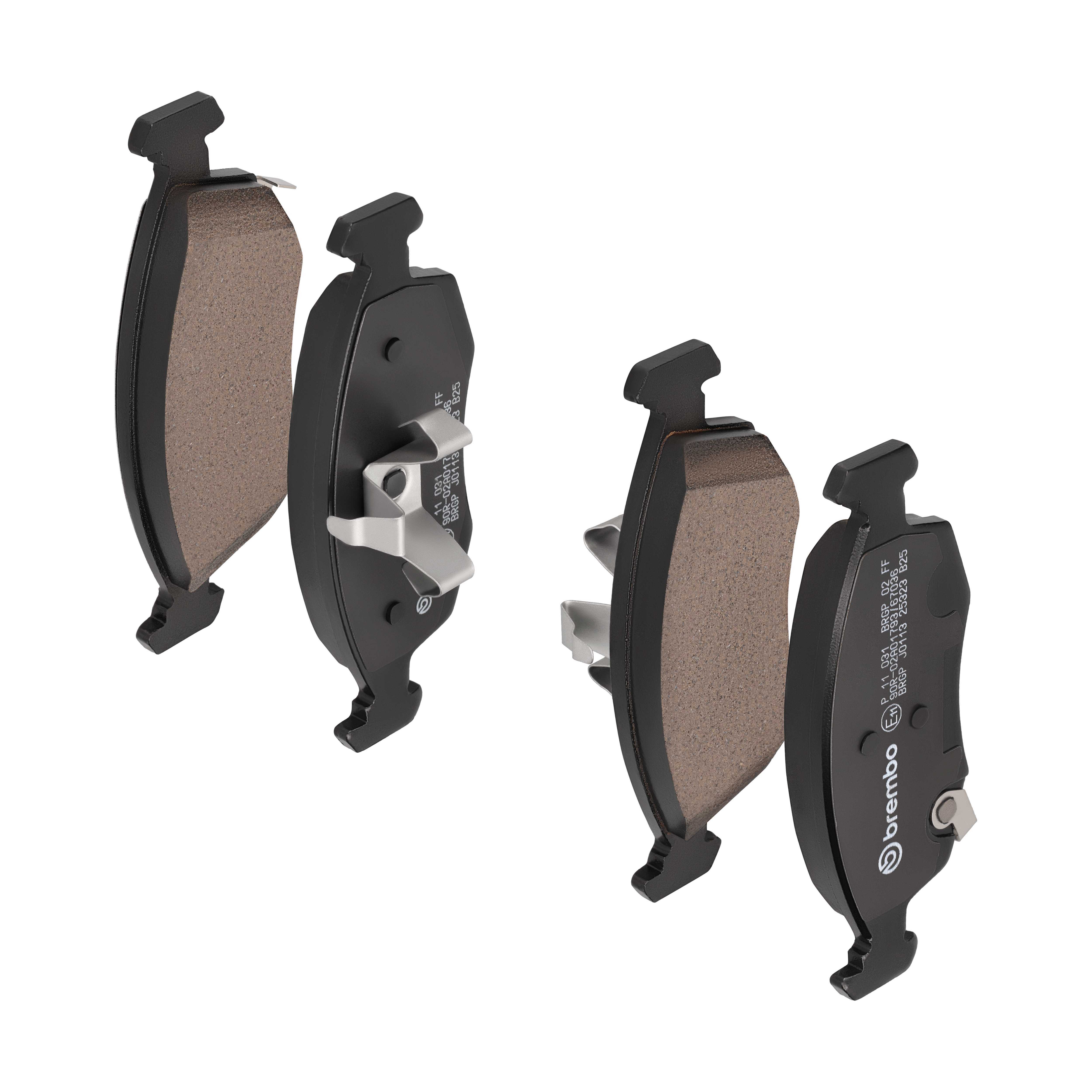 Für BREMBO P 11 031 HAM PADS. FRONT FIAT PANDA 12- FRONT - Bild 8