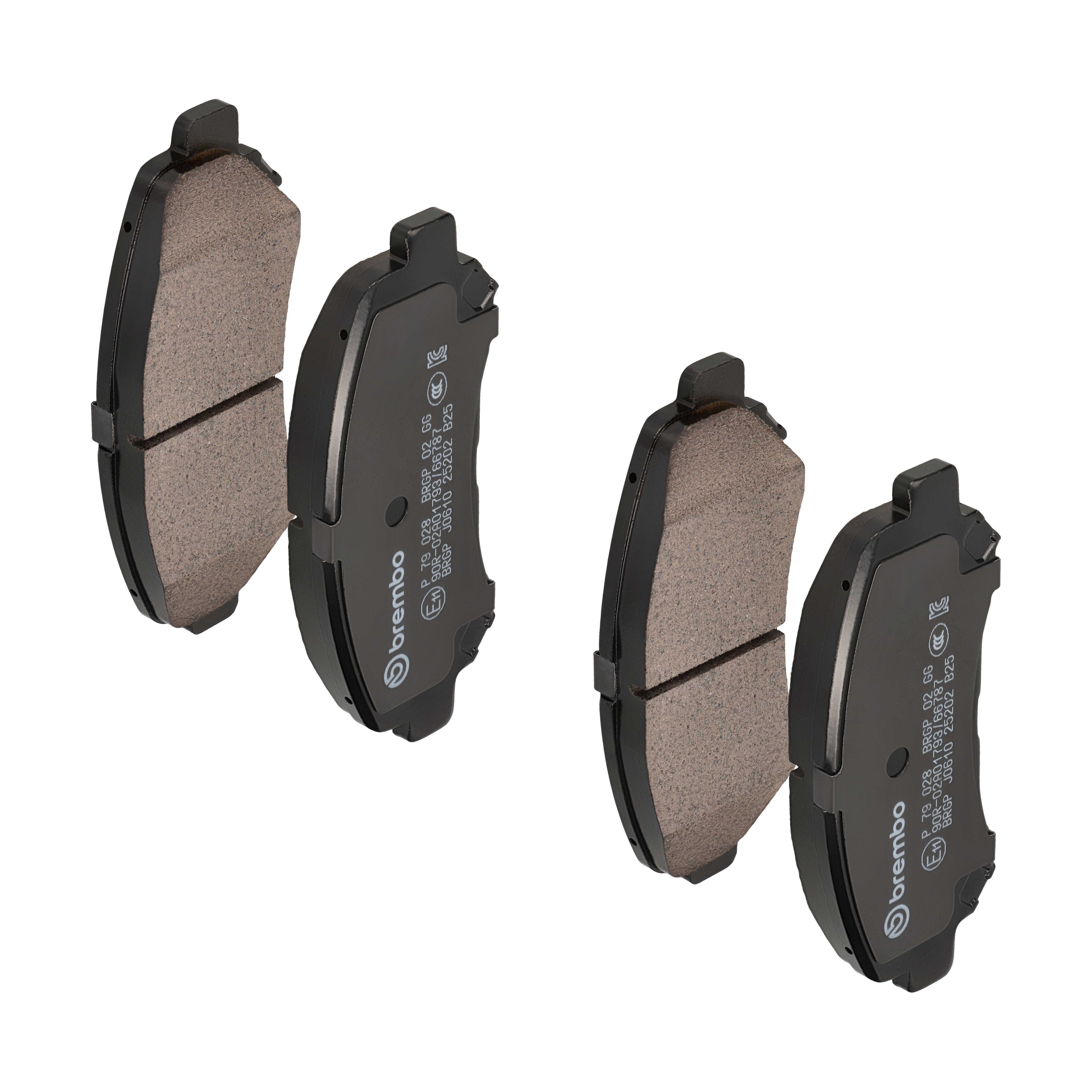 Für BREMBO P 79 028 Brake Pad Set, disc brake P 79 028 Brake pads set front , f - Bild 9