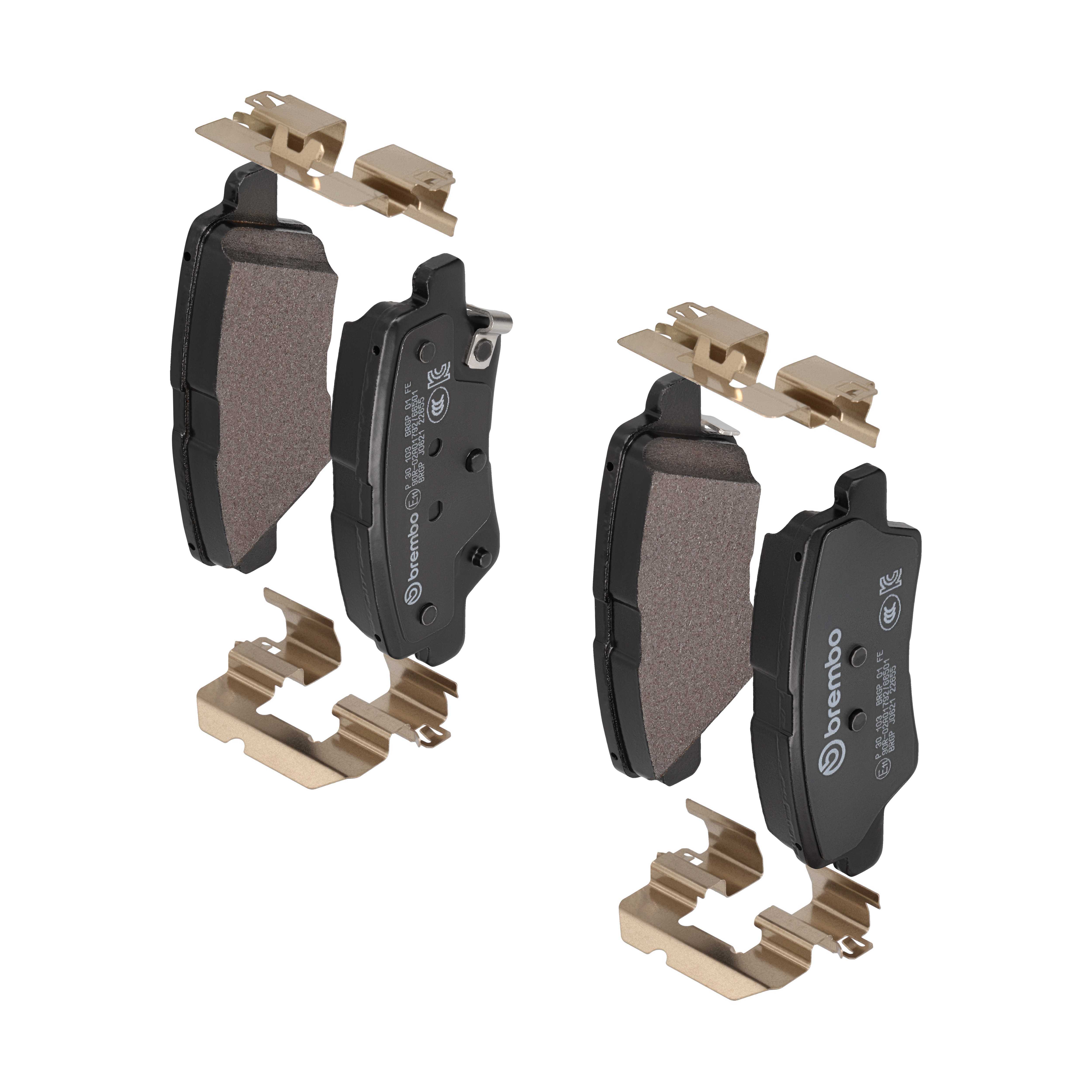 Für BREMBO P 30 103 Brake Pad Set, disc brake P 30 103 Brake pads set rear , fi - Bild 8