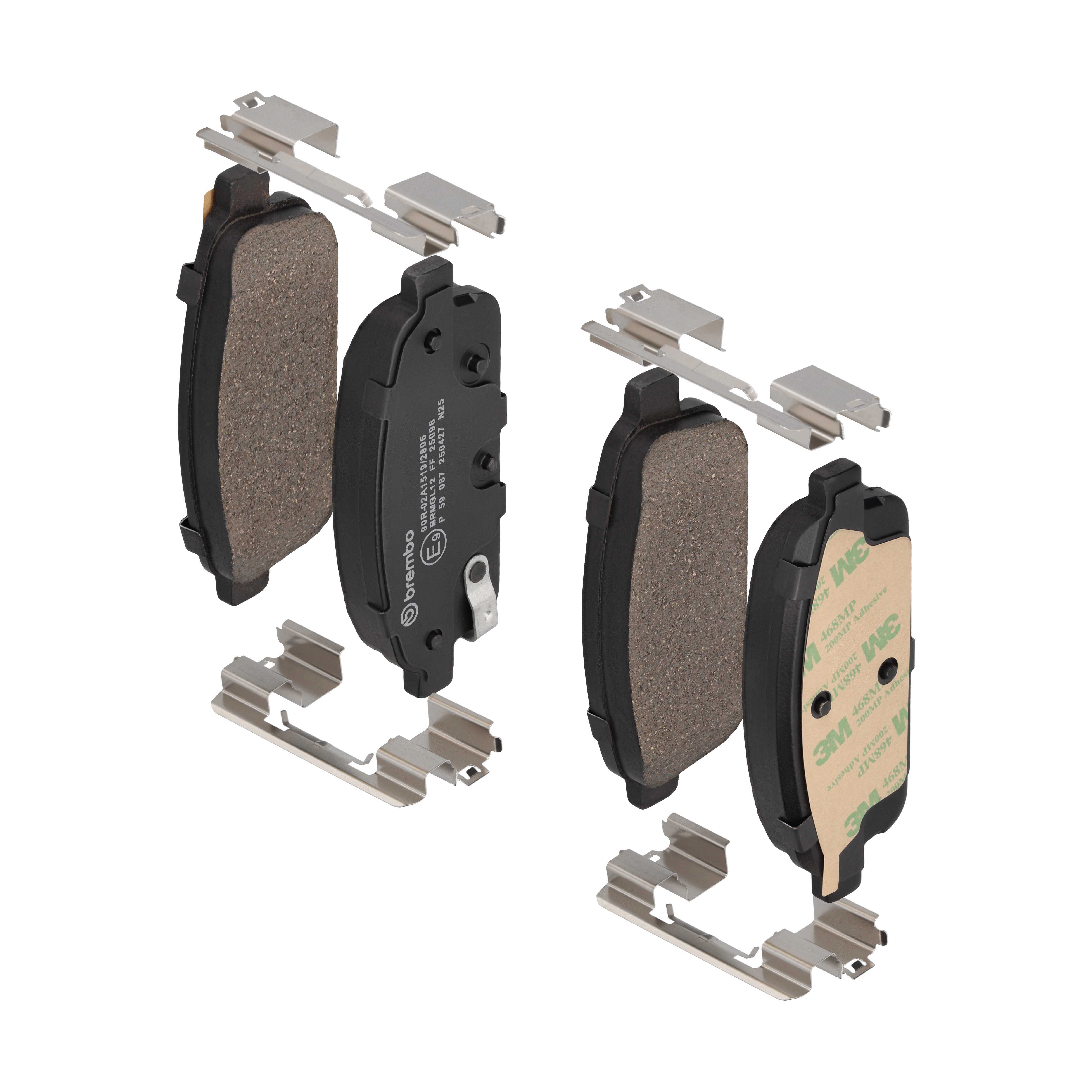 Für BREMBO P 59 087 Brake Pad Set, Disc Brake - Bild 9