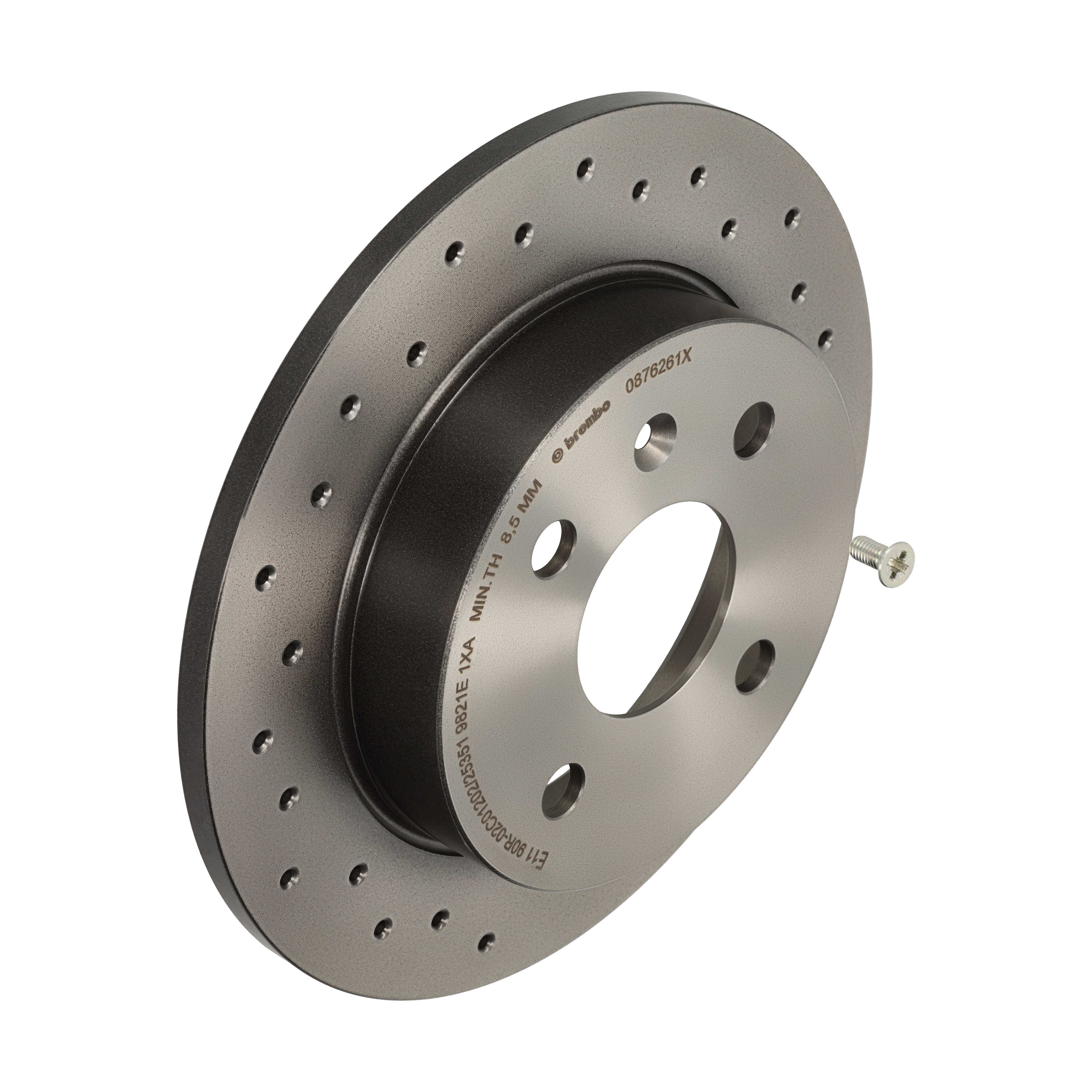 Bremsscheibe voll 08.7626.1X BREMBO für OPEL CHEVROLET - Bild 9