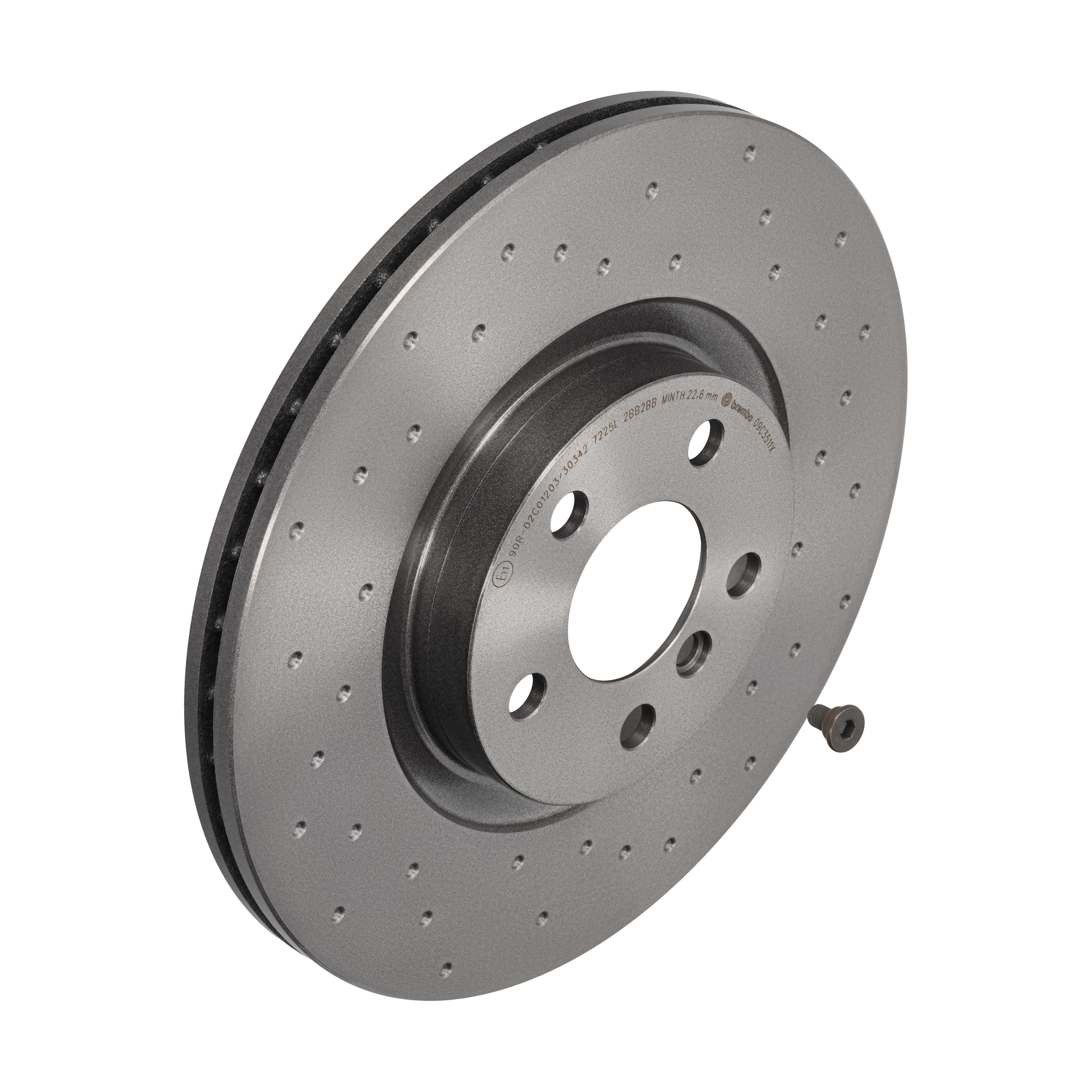Brembo Bremsscheibe 09.C351.1x 330Mm 24Mm Für Bmw Mini Zinoro