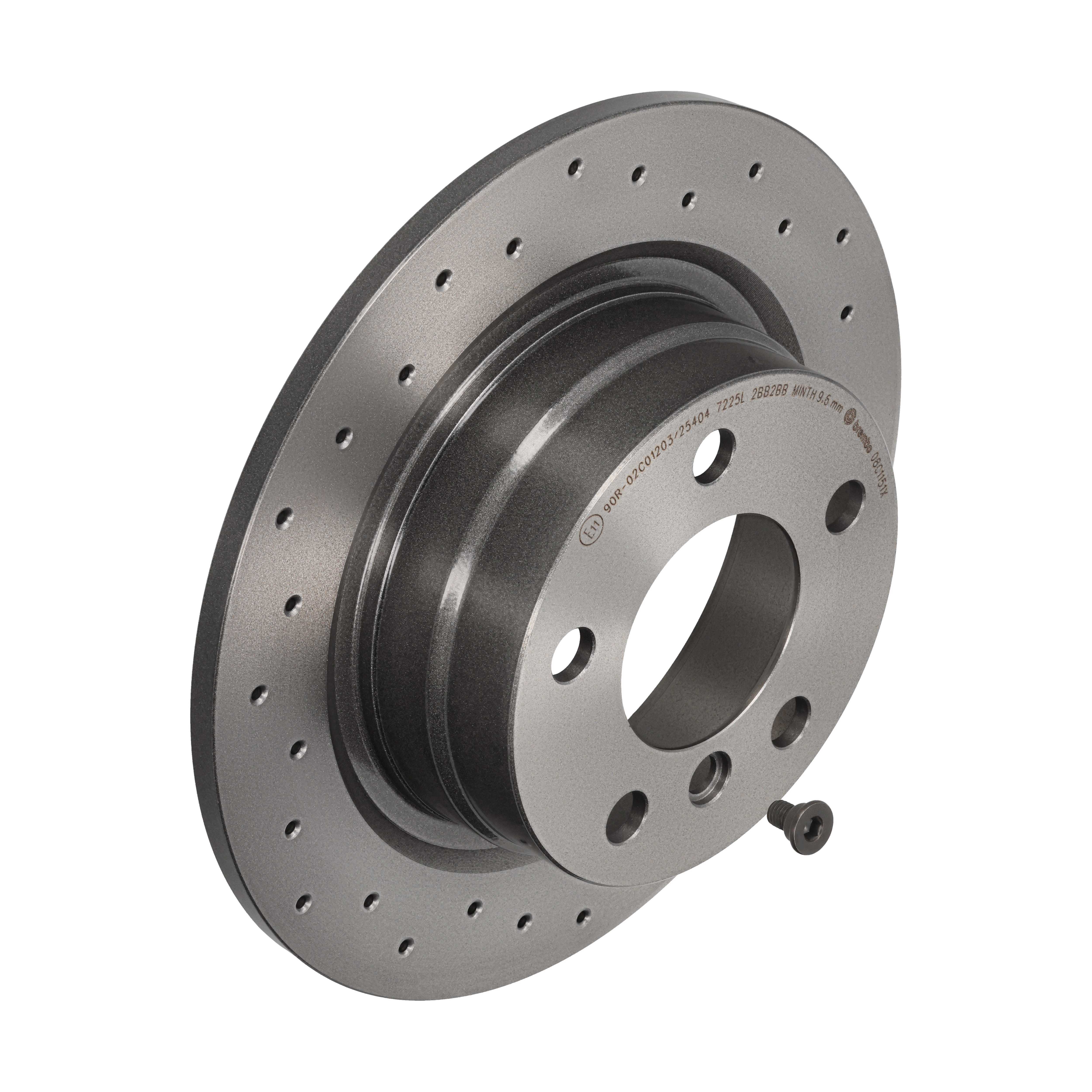 2x Bremsscheibe voll 08.C115.1X BREMBO für BMW 1 2 Coupe 2 Cabriolet - Bild 8