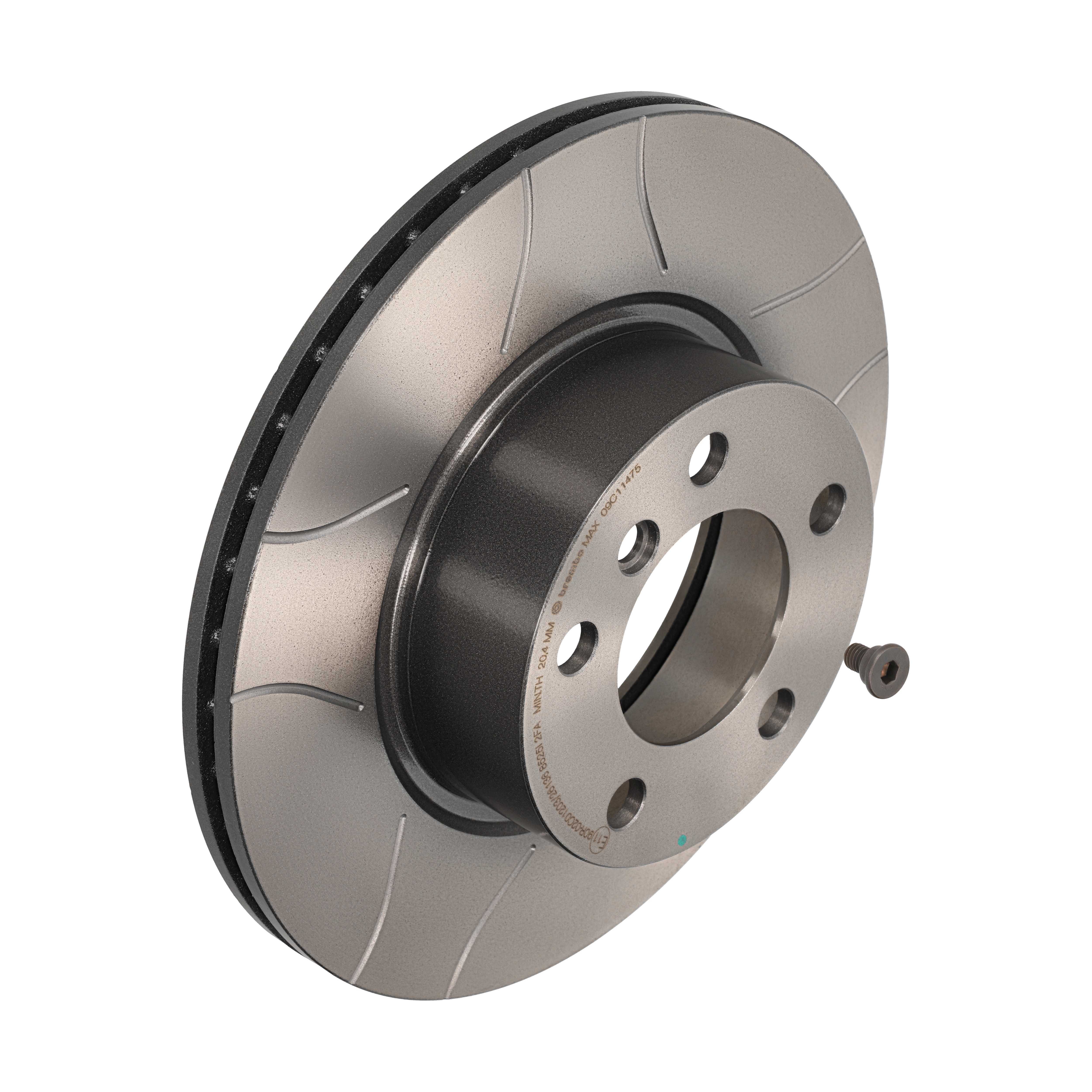 2x Bremsscheibe Brembo 09.C114.75 2 Bremsscheiben Vorderachse Vorne für BMW - Bild 4