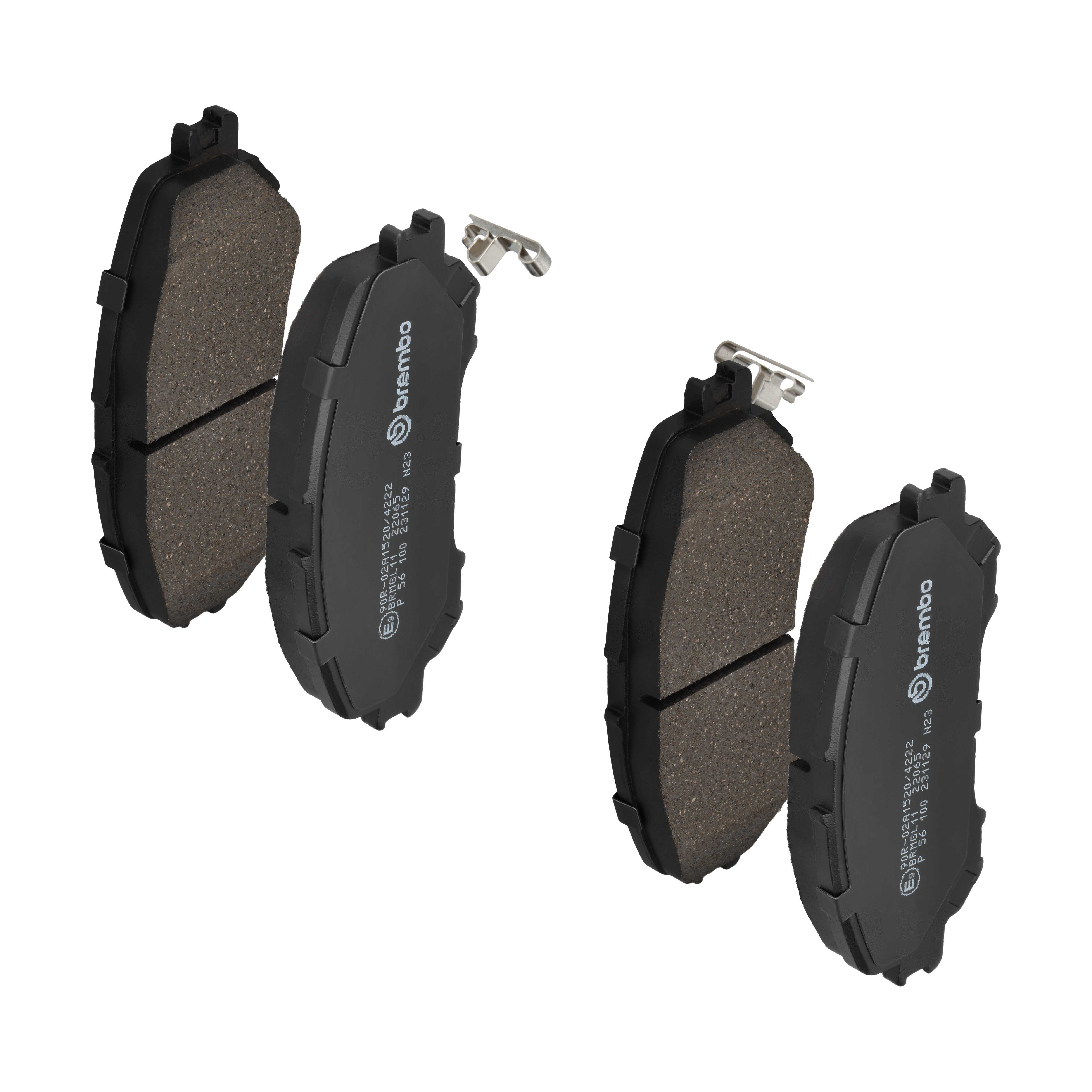Für BREMBO P 56 100 Brake Pad Set, disc brake P 56 100 Brake pads set front (wi - Bild 9