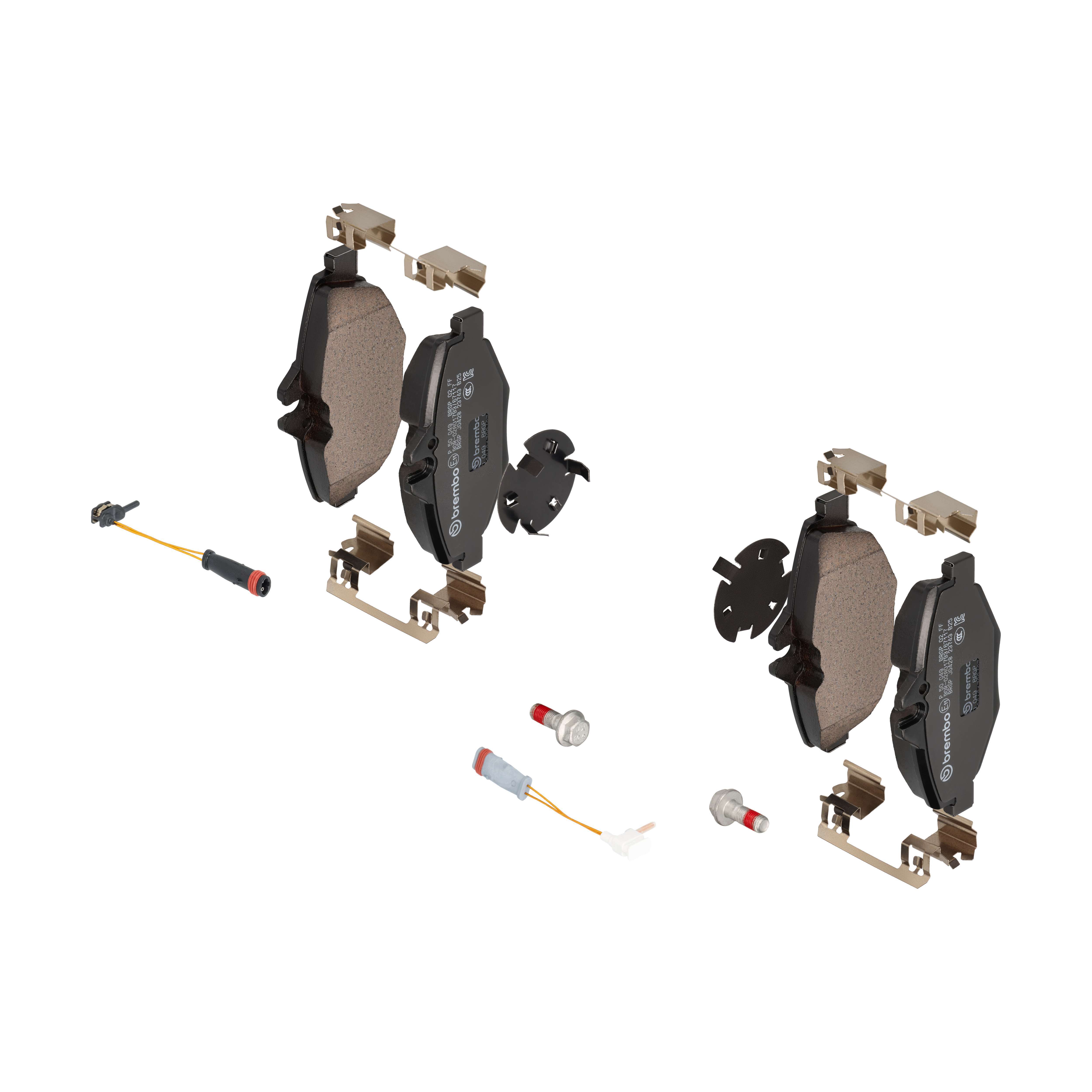 Für BREMBO KLOCKI SZCZEKI CYLINDERKI P 50 049 BRAKE PADS MERCEDES-BENZ E-CLASS - Bild 12