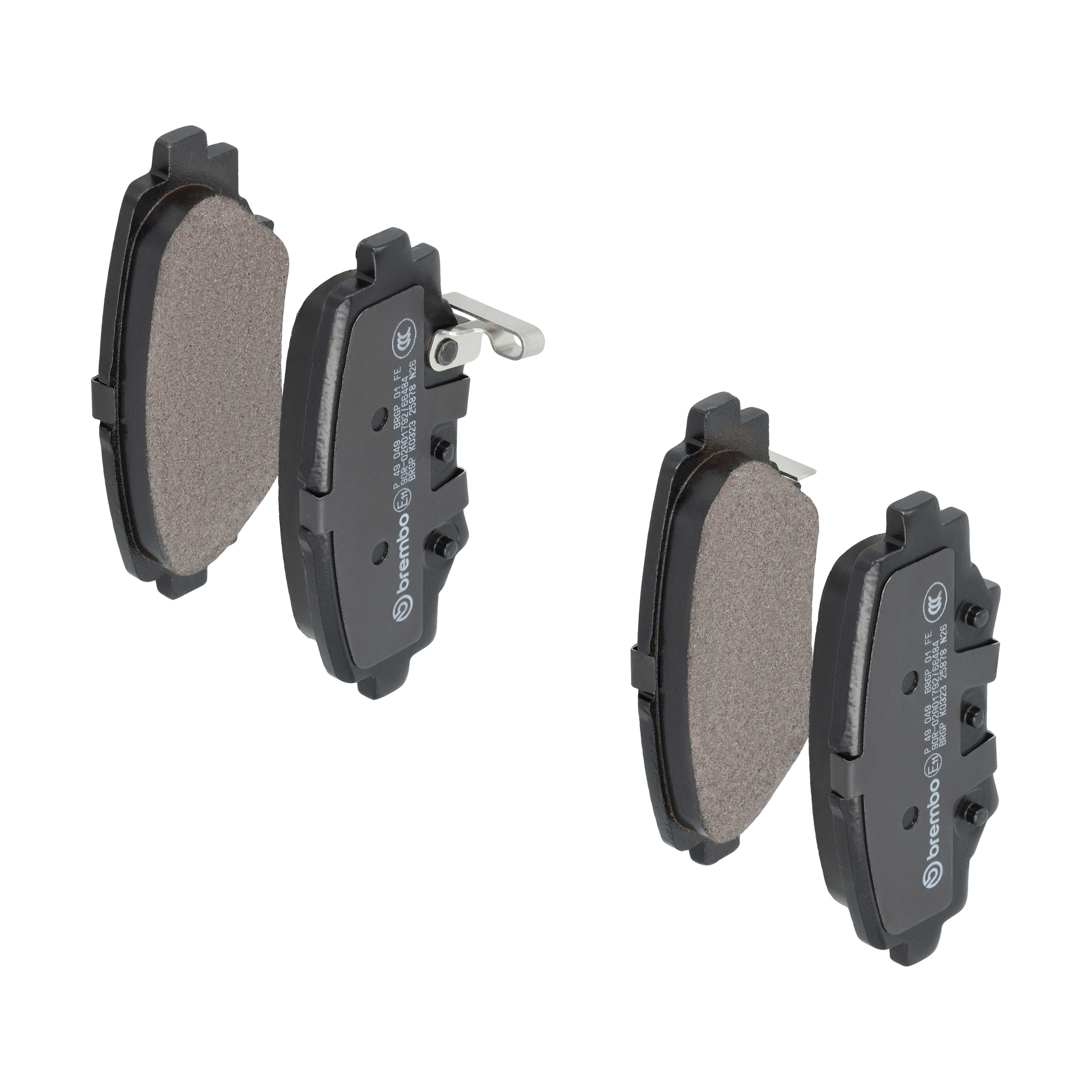 Für BREMBO KLOCKI SZCZEKI CYLINDERKI P 49 049 BRAKE PADS REAR - Bild 9