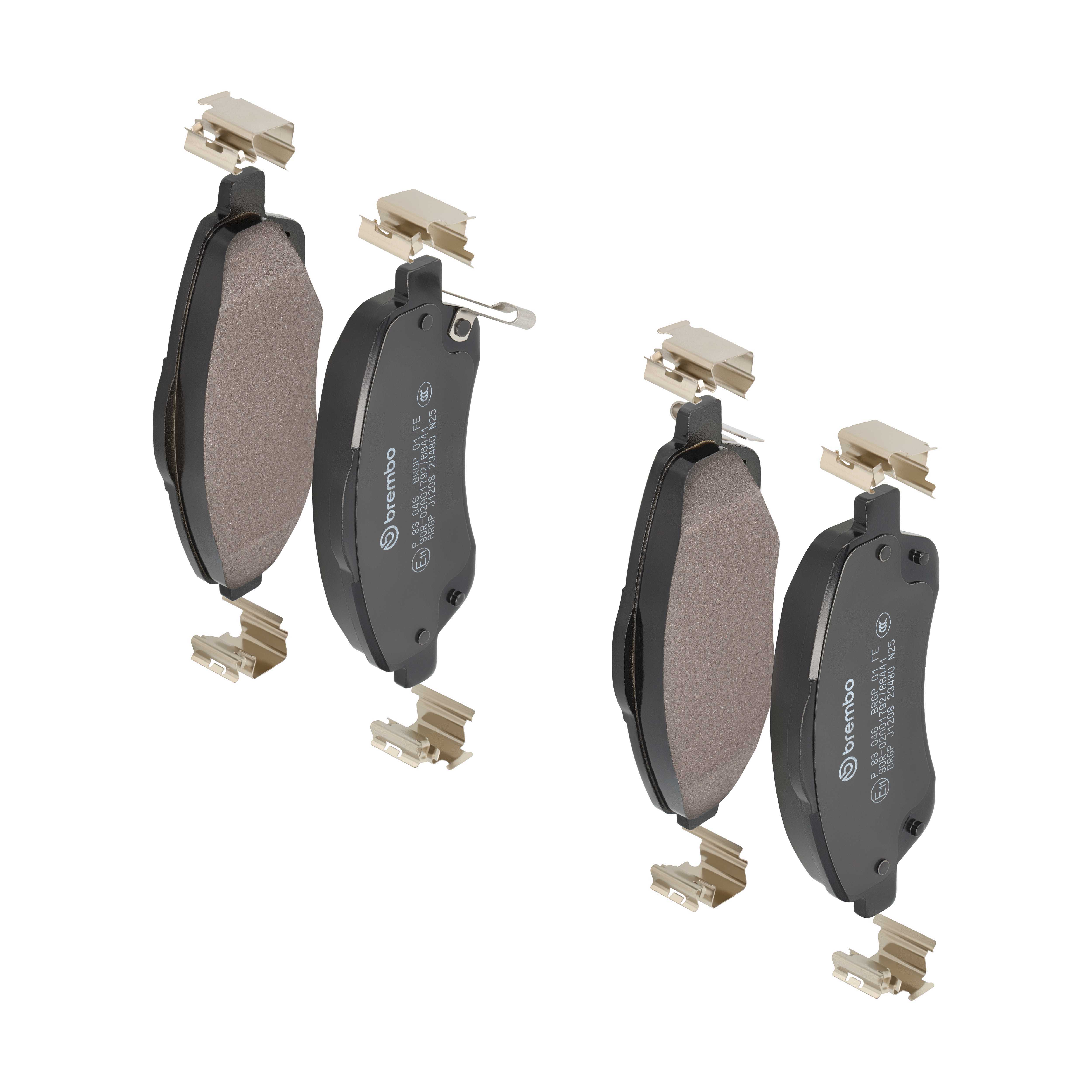 Brembo Bremsbelagsatz P 83, Vorne Größe 046 P 83 046 - Bild 8