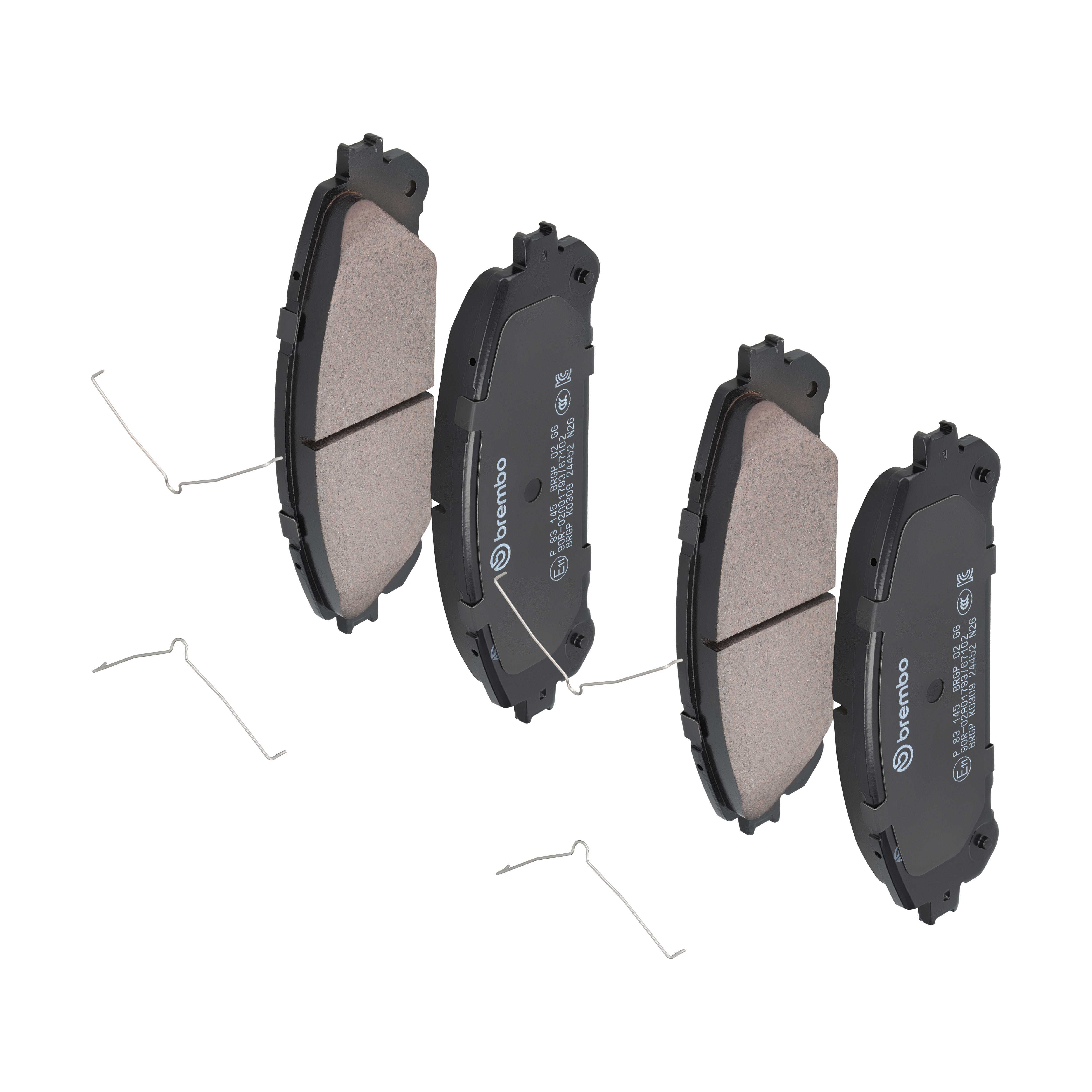 Bremsbelagsatz, Scheibenbremse P 83 145 BREMBO für TOYOTA LEXUS SUBARU - Bild 8