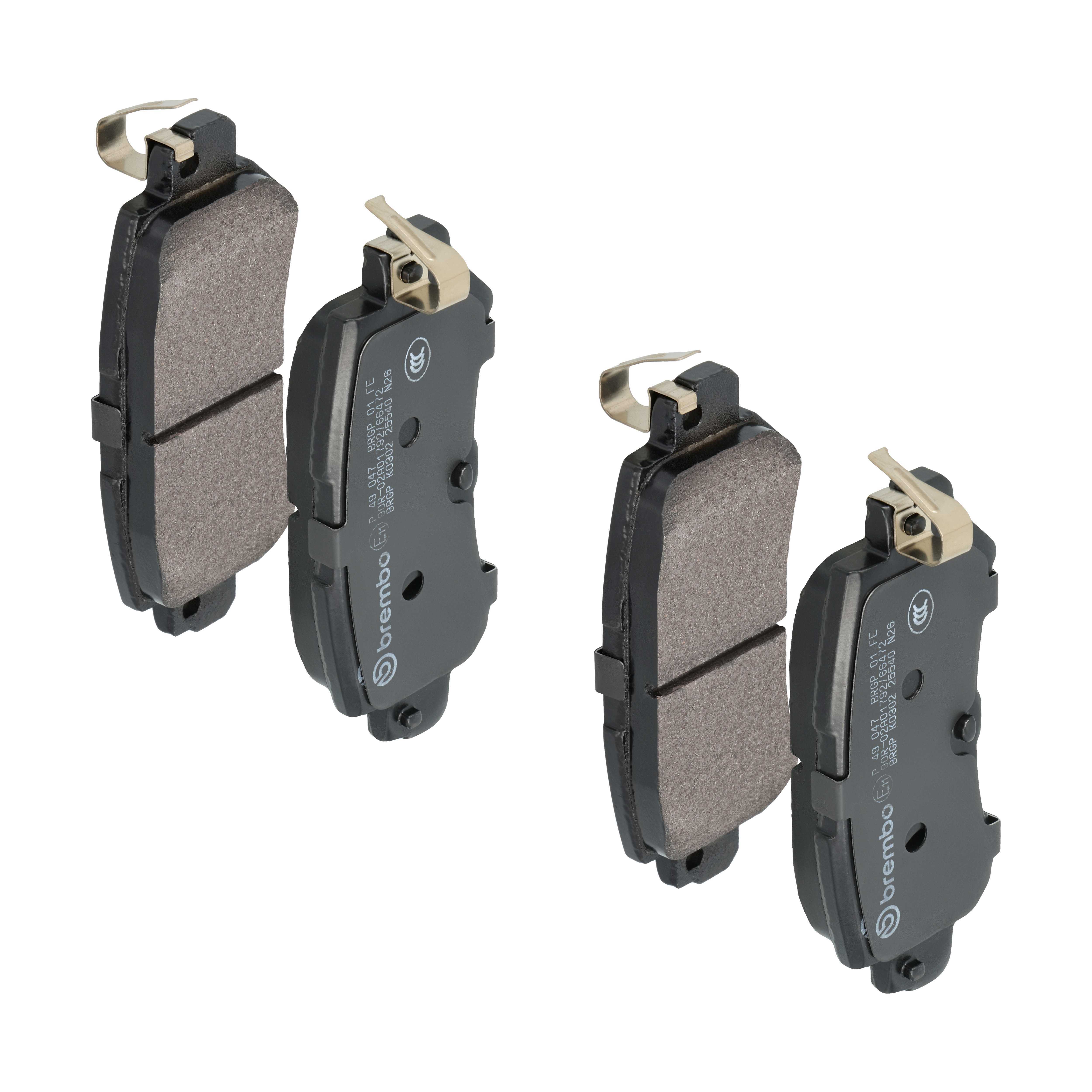 Für BREMBO P 49 047 Brake Pad Set, Disc Brake - Bild 7