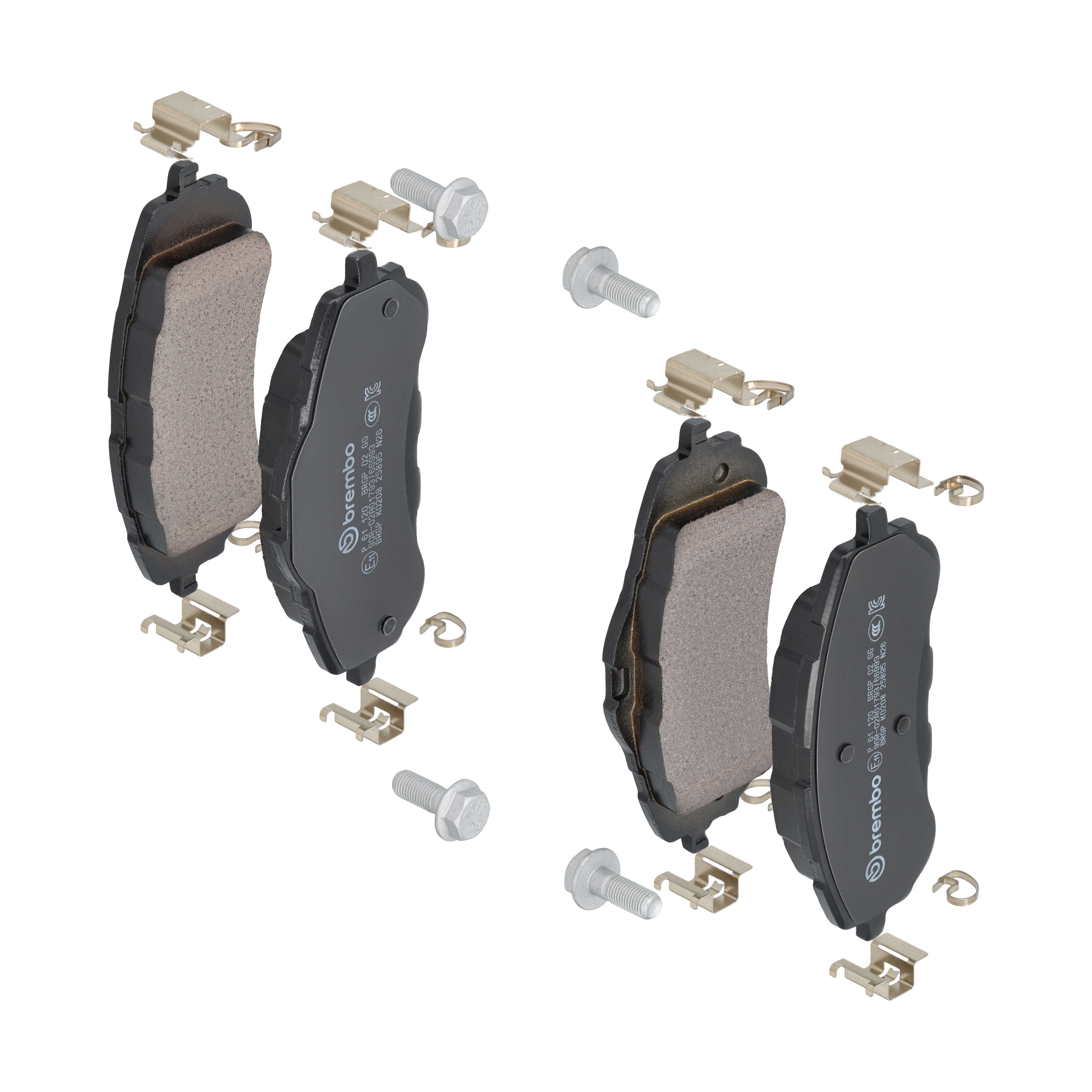 BREMBO Bremsbelagsatz, Scheibenbremse P61120 | Kompatibel mit: CITROËN BERLINGO, PEUGEOT 308 II, 308 SW I, 308 SW II - Bild 7