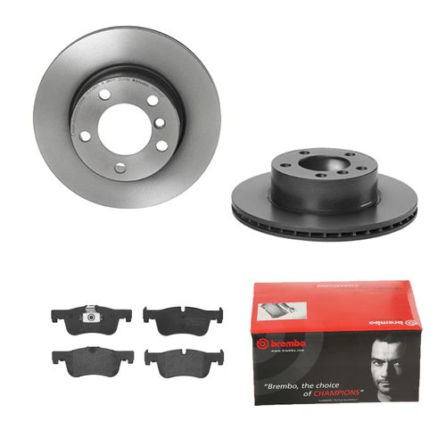 BREMBO BREMSSCHEIBEN COATED Ø284mm + BREMSBELÄGE VORNE FÜR BMW 1 F20 F21 2 F23