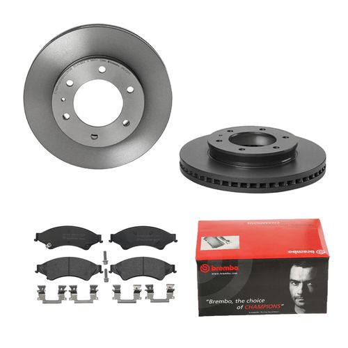 BREMBO BREMSSCHEIBEN Ø302mm + BREMSBELÄGE VORNE FÜR FORD RANGER TKE MAZDA BT-50